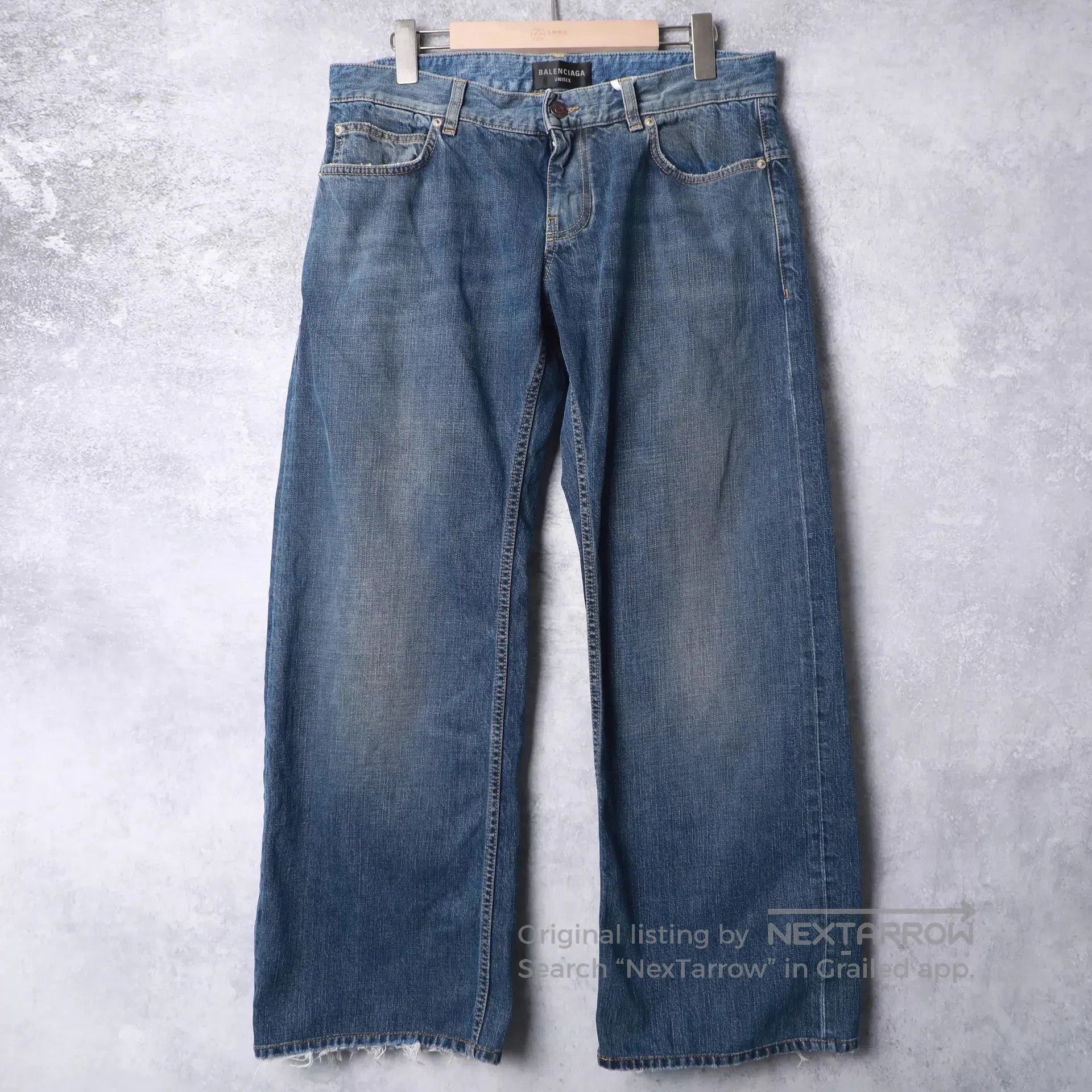 Balenciaga Blue Denim Straight. Size US 32 / EU 48 - 1 Thumbnail