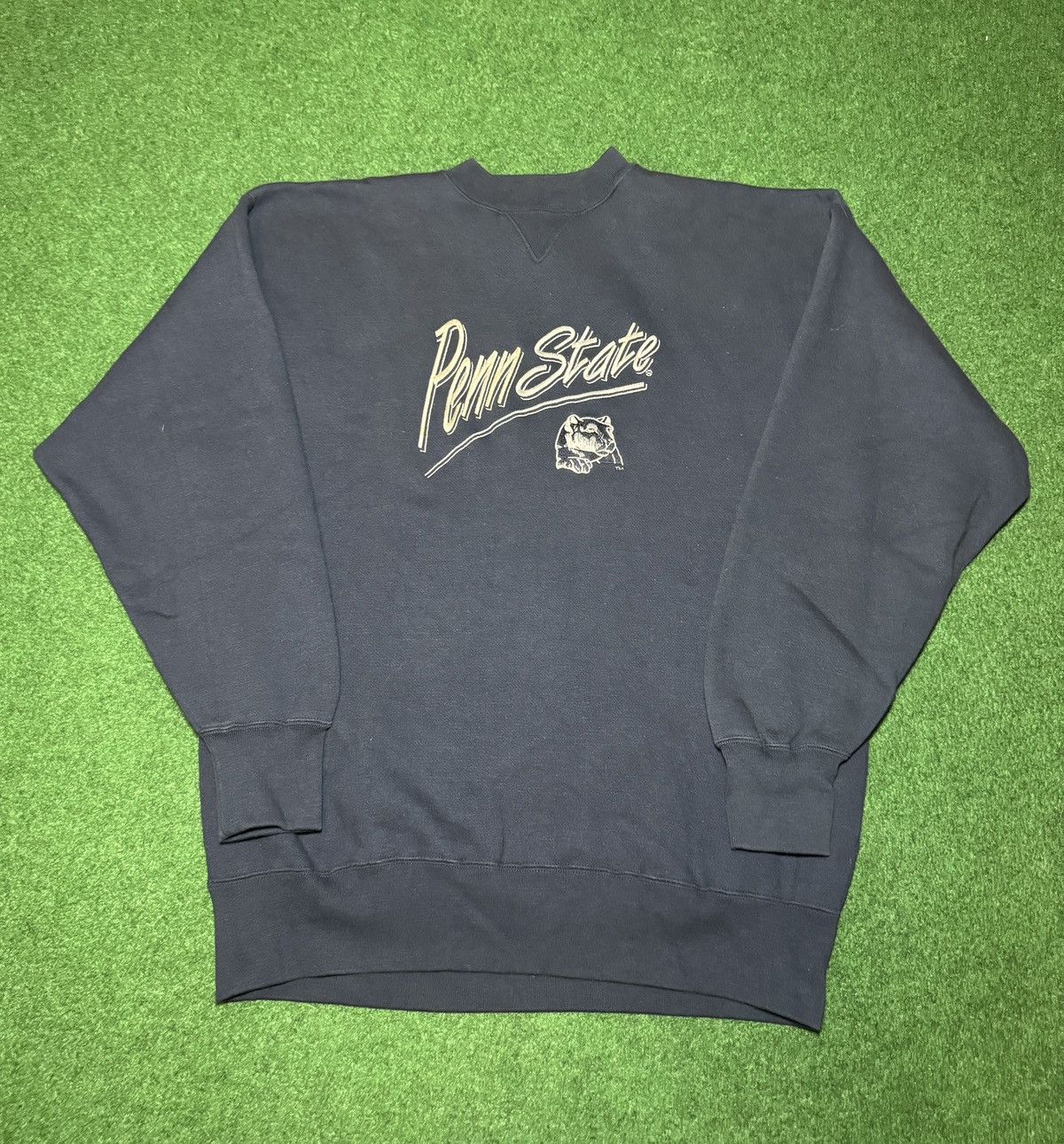 NCAA Vintage 90s Penn State PSU Nittany Lions College Sweatshirt Size US XL / EU 56 / 4 - 1 Thumbnail