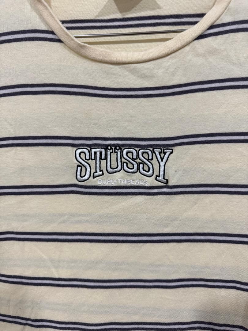 Stussy Vintage Stussy Burly Threads Tee Size US S / EU 44-46 / 1 - 3 Thumbnail