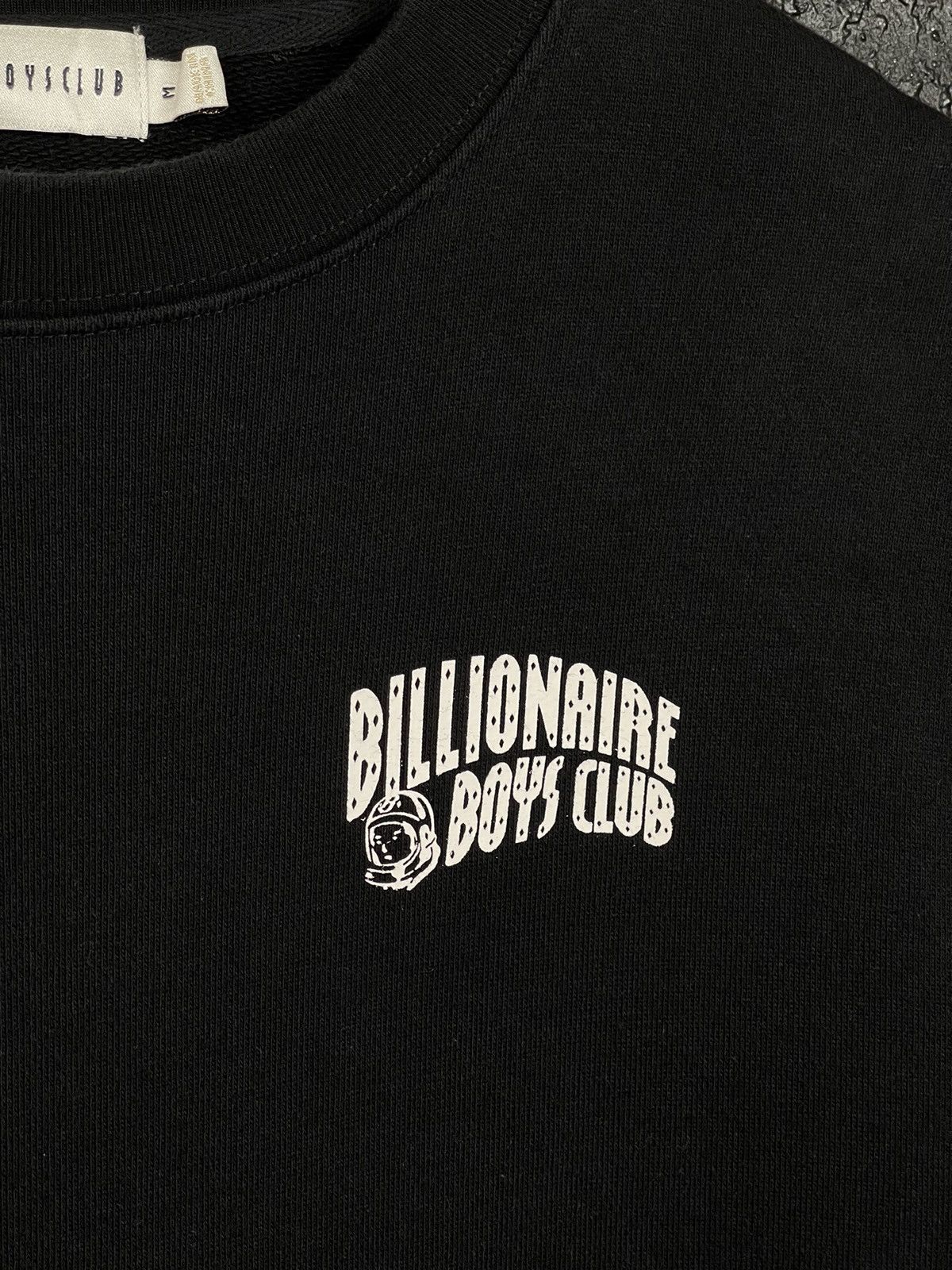 Billionaire Boys Club Billionaire Boys Club BBC Black Cotton Sweatshirt Size M Size US M / EU 48-50 / 2 - 5 Thumbnail