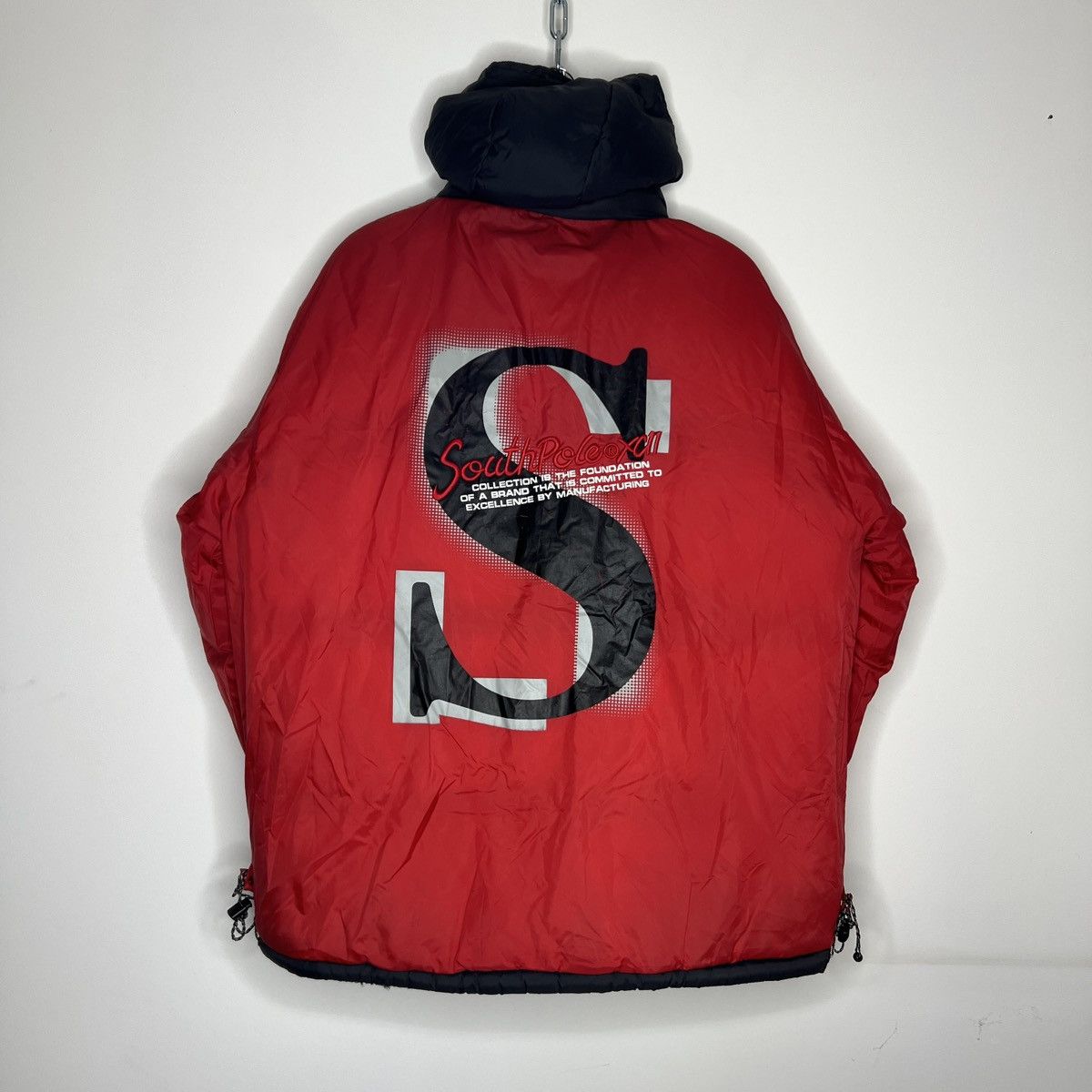 Fubu Southpole Reversible Y2K Vintage Graffity Puffer Jacket Size US M / EU 48-50 / 2 - 4 Thumbnail