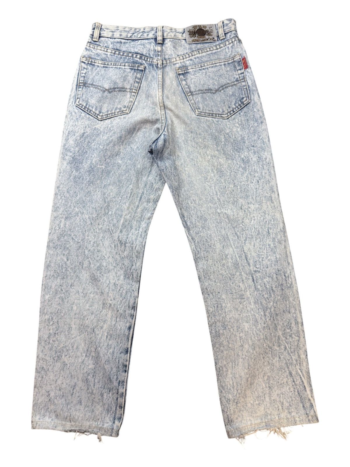 Fashion Victim Vintage 15.5oz Acid Wash Aging Faded Express Japanese Denim Size US 30 / EU 46 - 2 Thumbnail