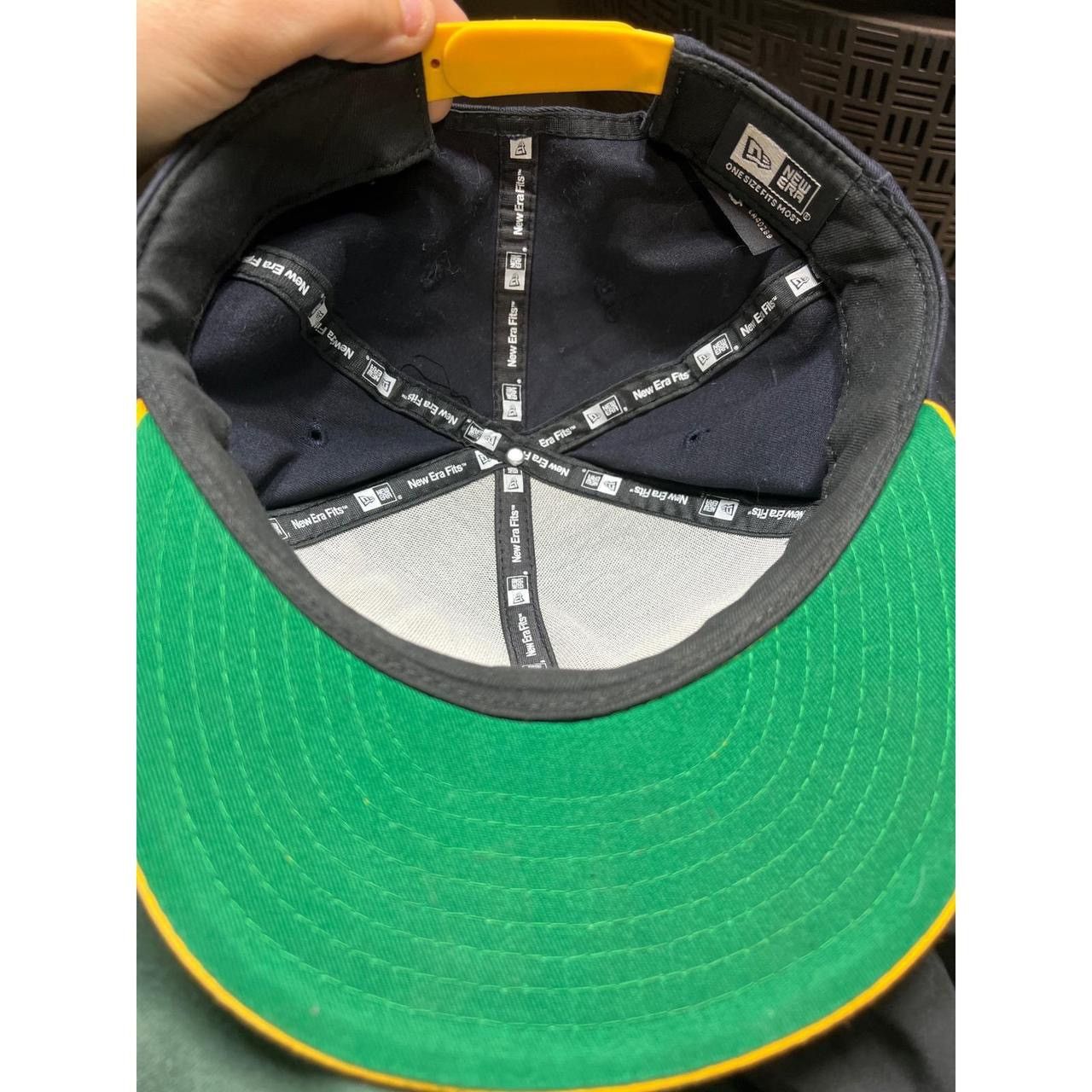 New Era Michigan Wolverines Snapback Hat Black Yellow Size ONE SIZE - 6 Thumbnail