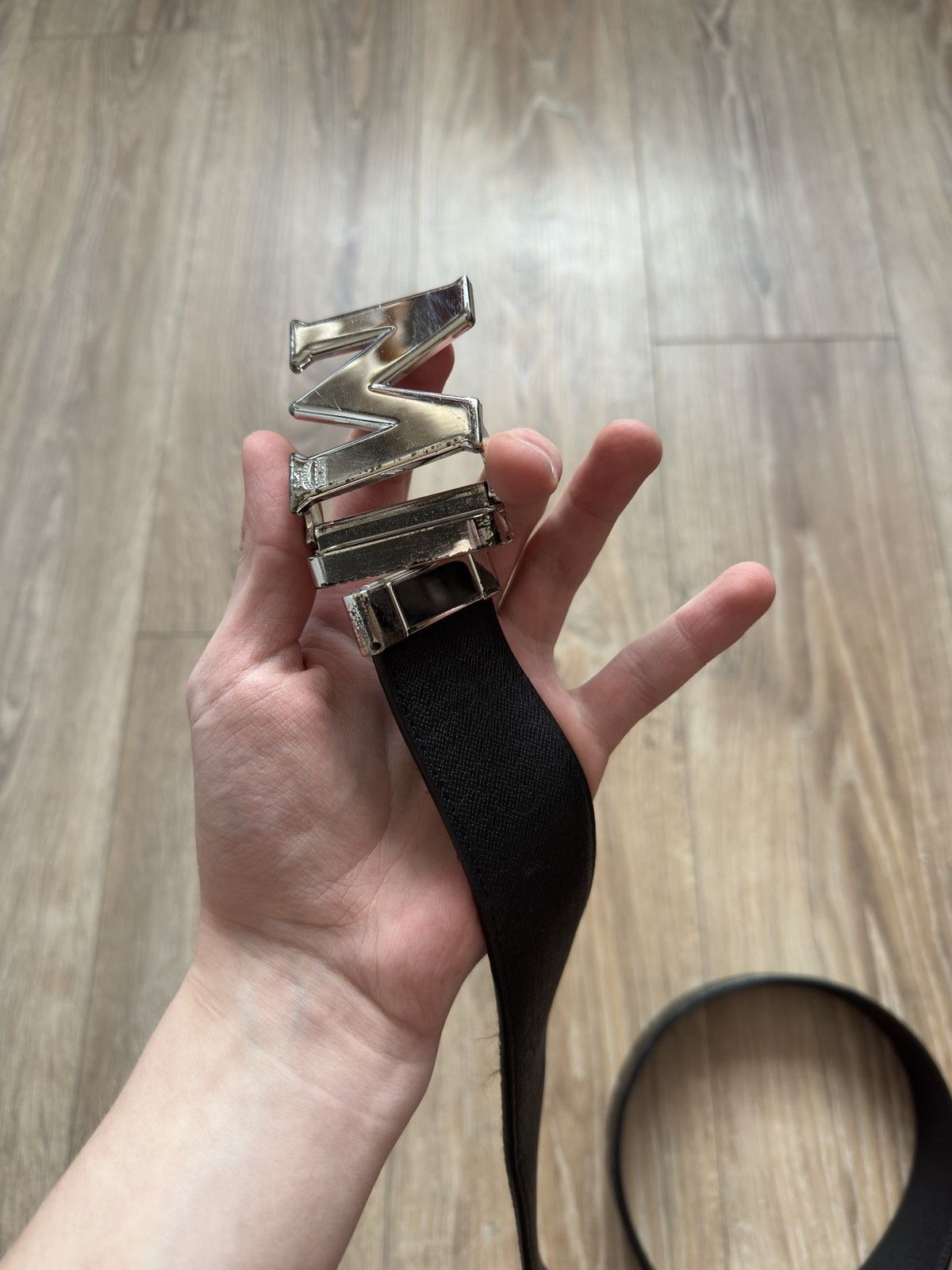 MCM Mcm Reversible Leather Belt Size ONE SIZE - 5 Thumbnail