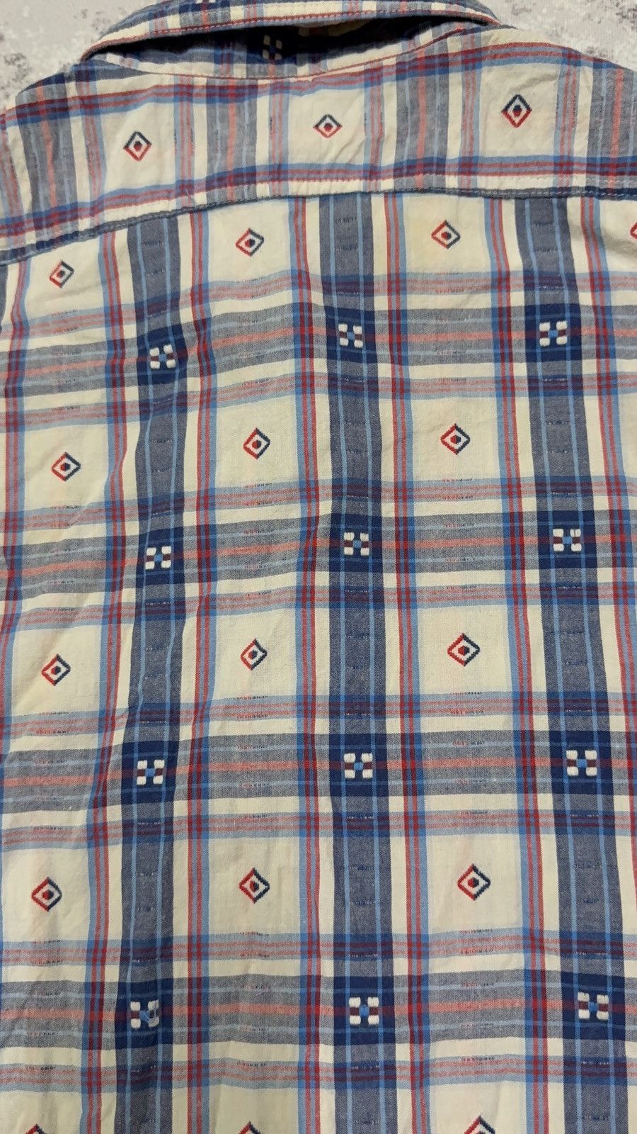 Sugar Cane Vintage Sugar Cane Twill Check Wood Button Up Work Shirt Size US M / EU 48-50 / 2 - 14 Thumbnail