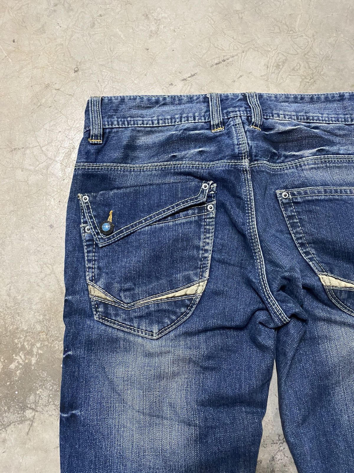 Hysteric Glamour × Nicole Club × Tornado Mart Japanese Grunge Nicole Punk Distressed Jeans #56 Size US 31 - 3 Thumbnail