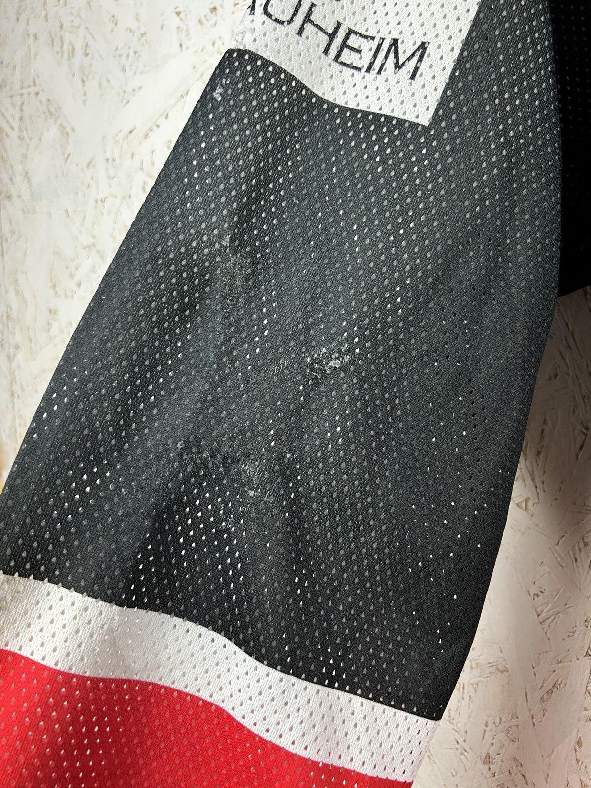 NHL 90s Bad Nauheim EC 1996/97 Match Worn #11 Michel Hockey Jrsy Size US XL / EU 56 / 4 - 4 Thumbnail