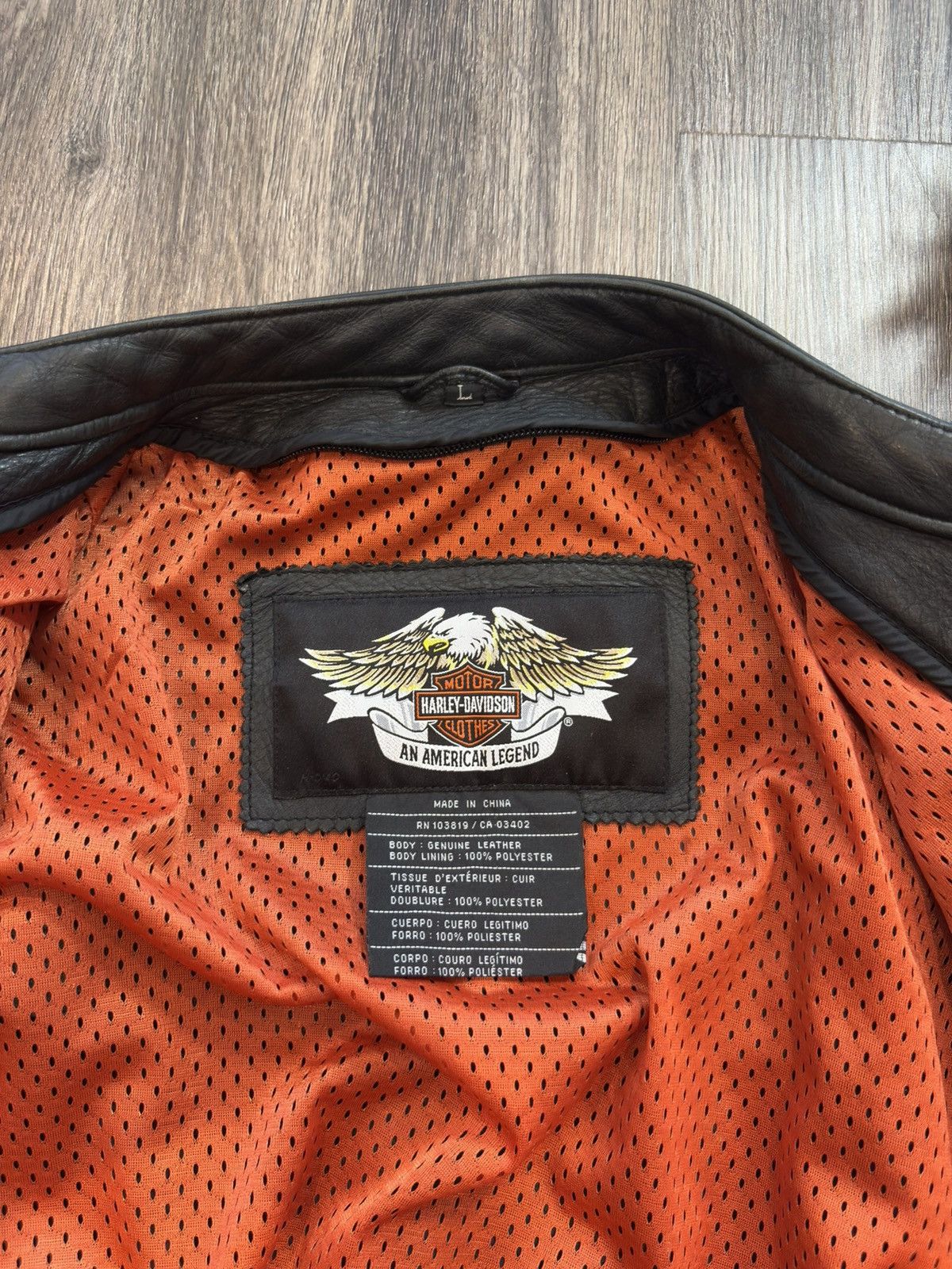 Harley Davidson Harley Davidson Motorcycle Women’s Black Leather Jacket Size L / US 10 / IT 46 - 9 Thumbnail