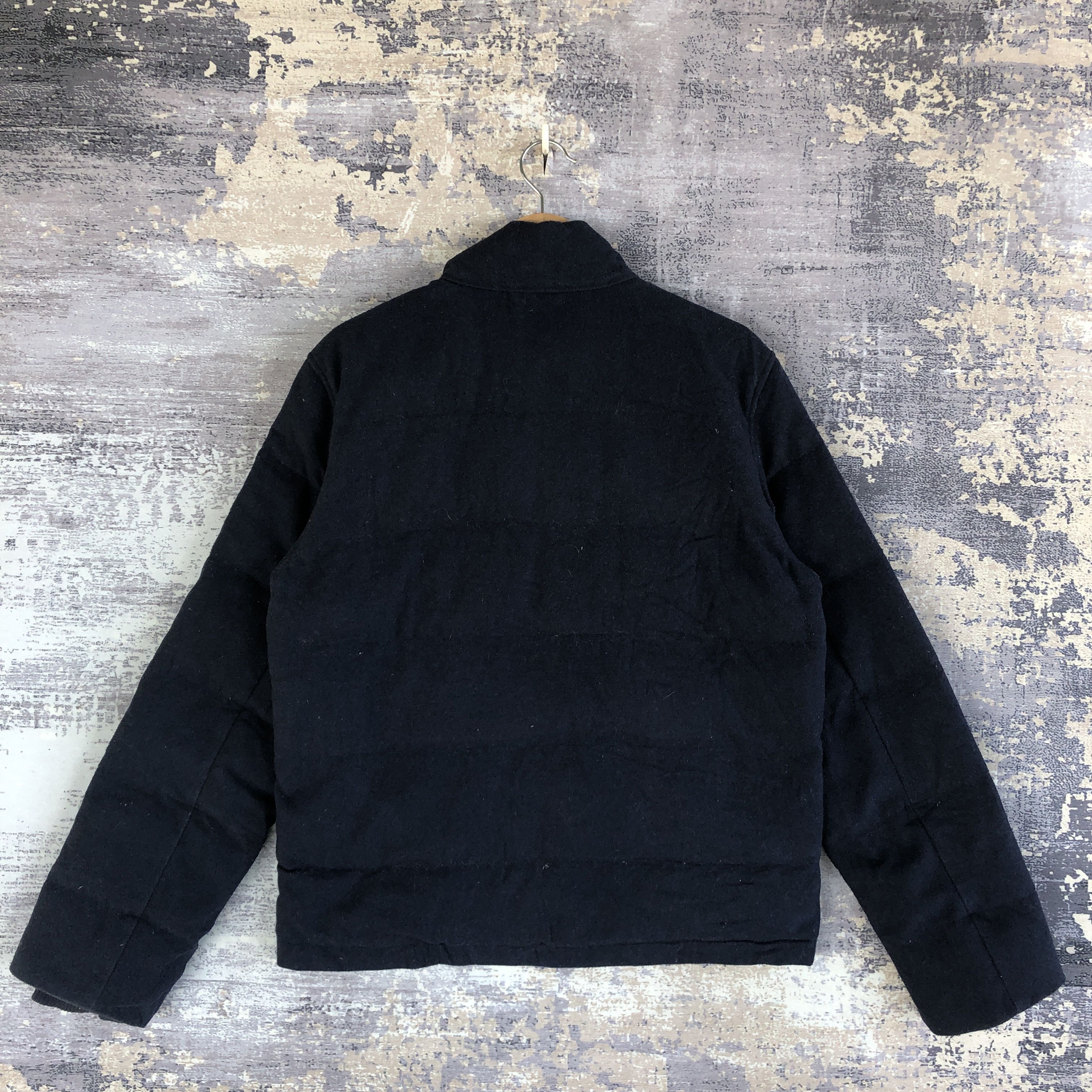 Japanese Brand × Vintage Vintage Y2K Japanese Puffer Jacket Wool Varsity Jackets Size US M / EU 48-50 / 2 - 2 Thumbnail