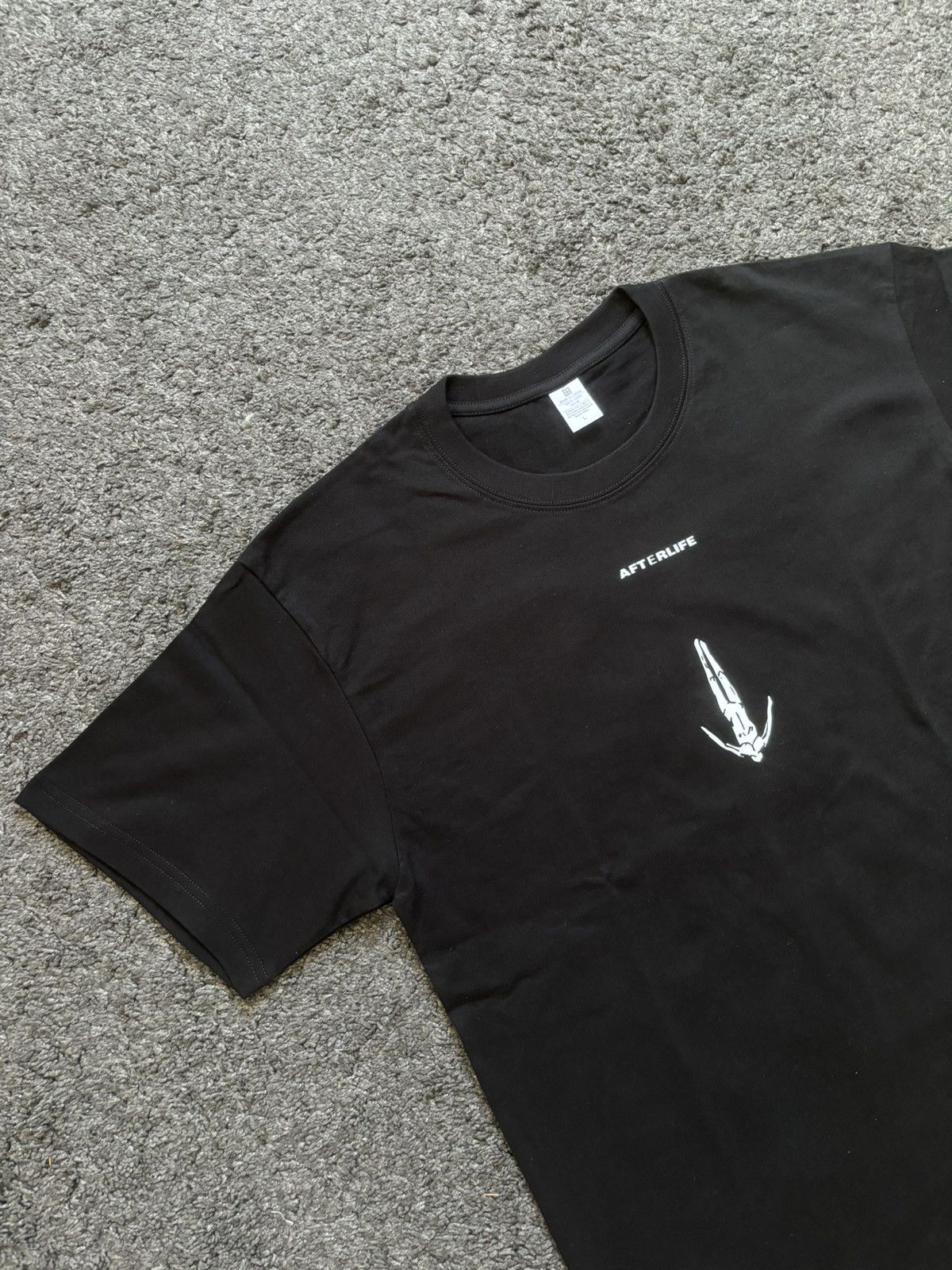 Vintage Vintage electro house Ibiza afterlife heavyweight black tee Size US M / EU 48-50 / 2 - 3 Thumbnail