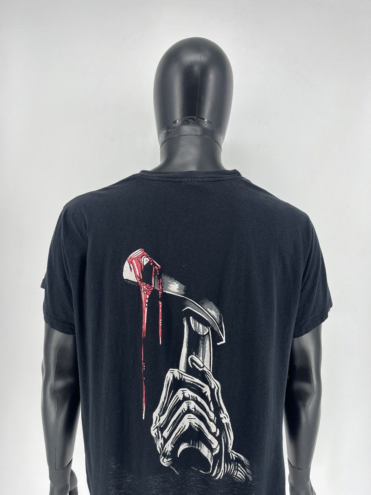 Band Tees × Vintage Vintage Y2K Iron Maiden Horror Skulls Tee Band Streetwear Size US M / EU 48-50 / 2 - 11 Thumbnail