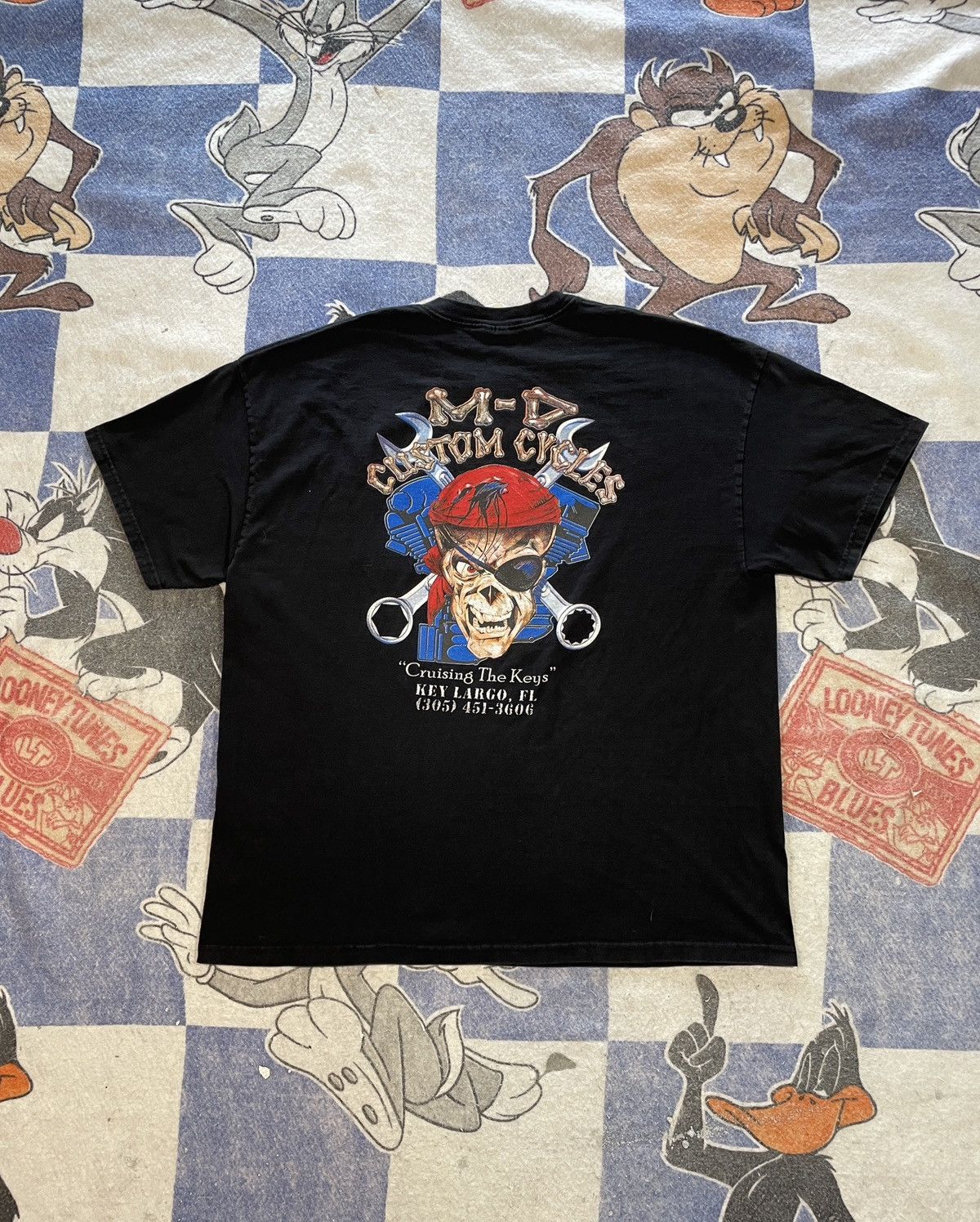 Vintage Florida keys biker tee Size US XXL / EU 58 / 5 - 1 Thumbnail
