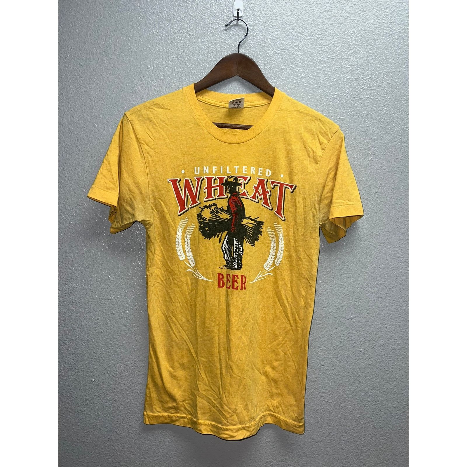 Vintage Wheat Beer Shirt Charlie Hustle Boulevard Brewing Tee S Size US S / EU 44-46 / 1 - 1 Thumbnail