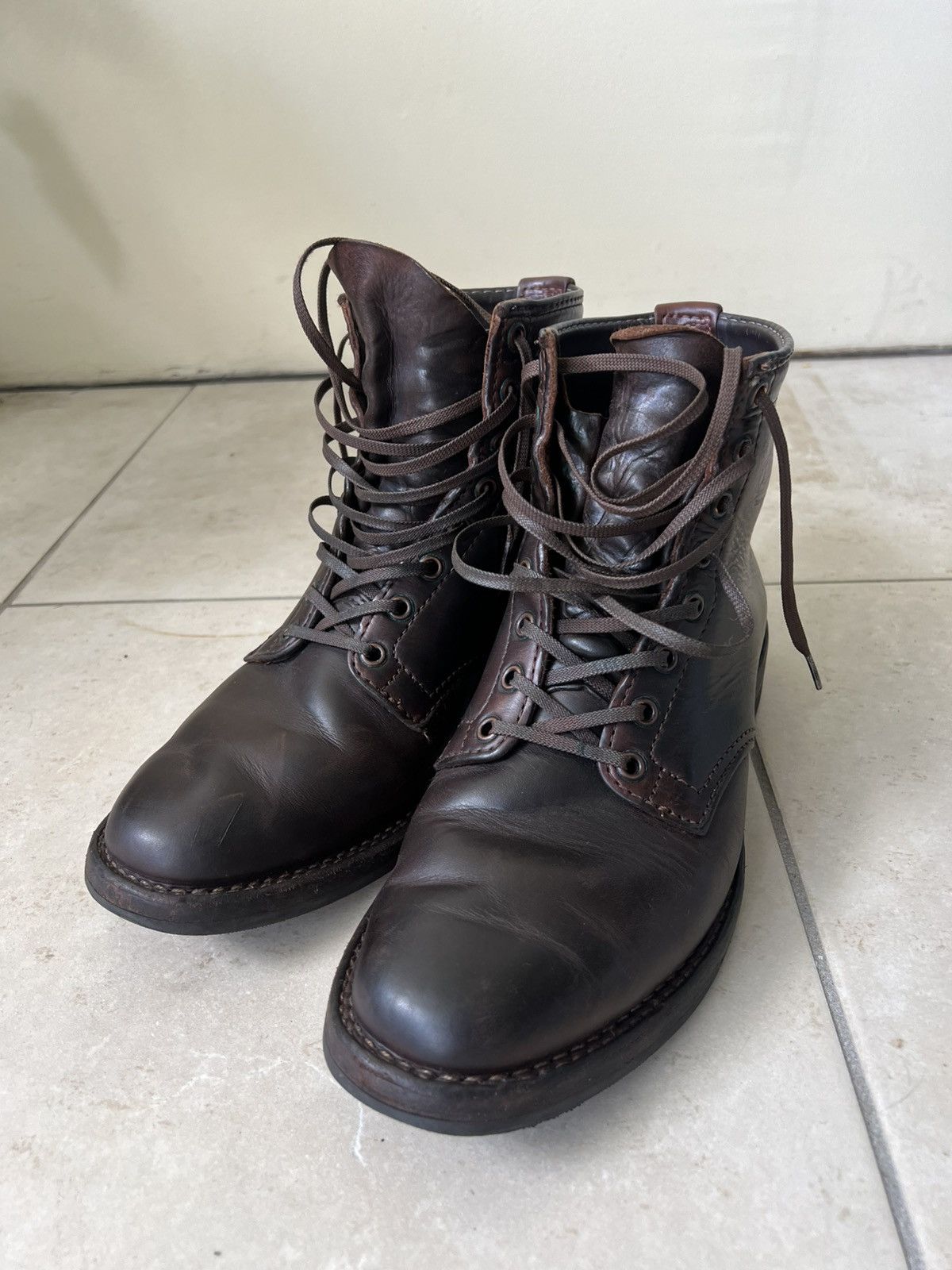WESCO Wesco Johannes Brown Horween Horsehide 8.5D Size US 8.5 / EU 41-42 - 1 Thumbnail