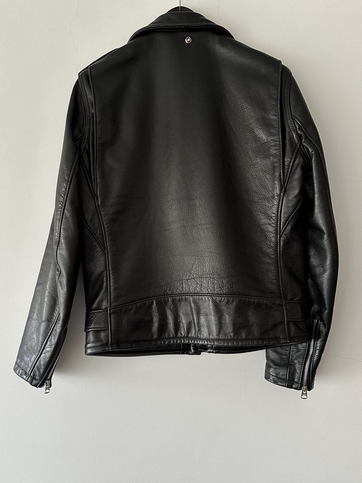 Schott 519 Pebbled Cowhide 'One Star' Perfecto Motorcycle Jacket Size US M / EU 48-50 / 2 - 3 Thumbnail