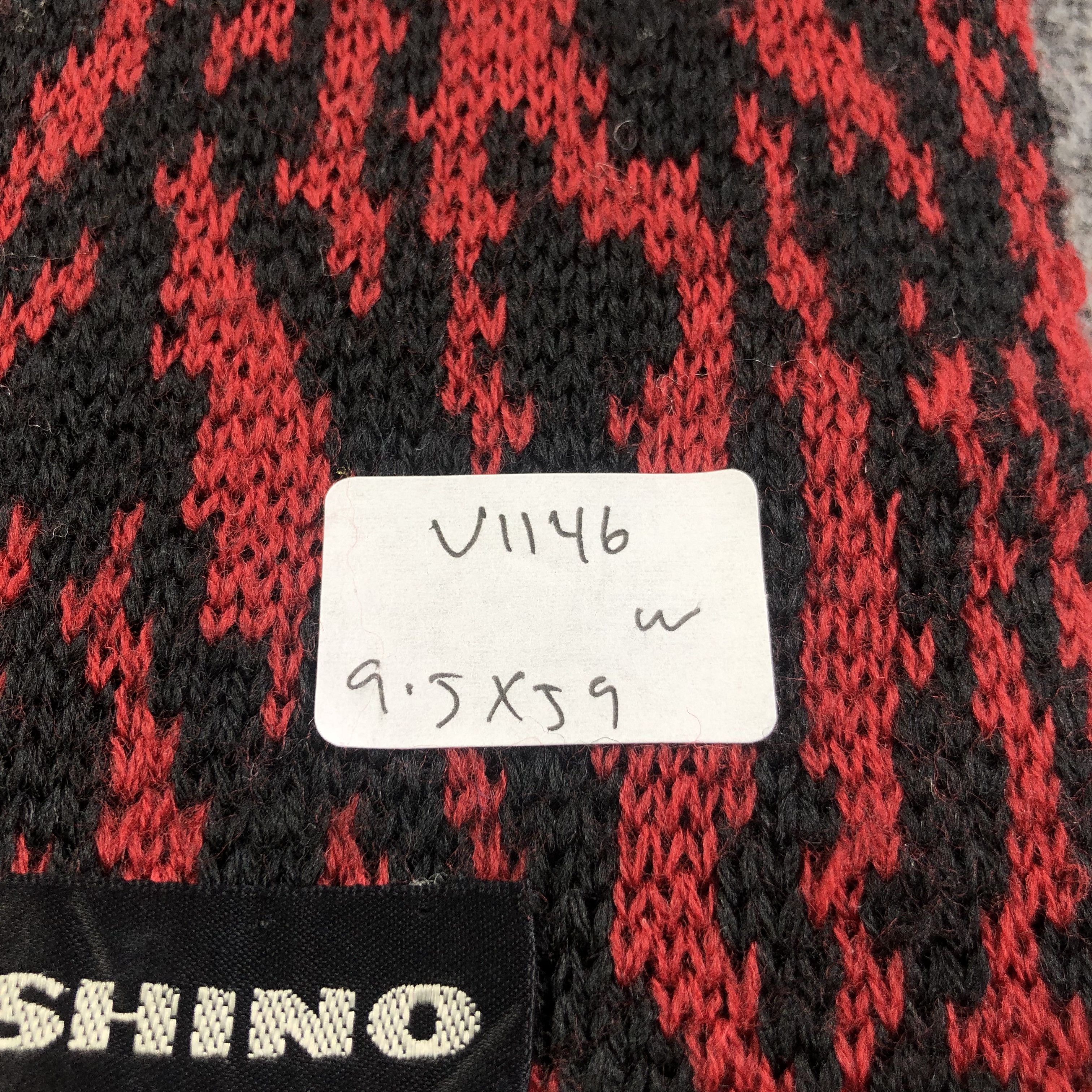 Mr. Junko Junko Koshino Wool Scarf Muffler V1146 Size ONE SIZE - 6 Thumbnail