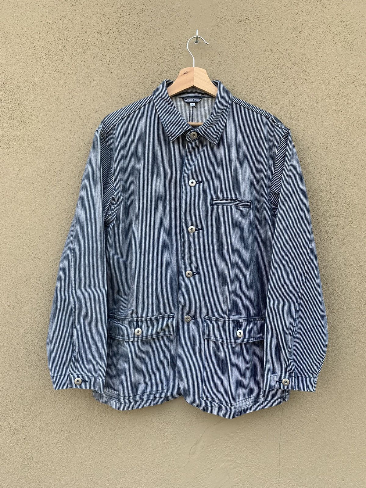 JapaneseBrand Chore Denim Jacket Wabash Kapital style