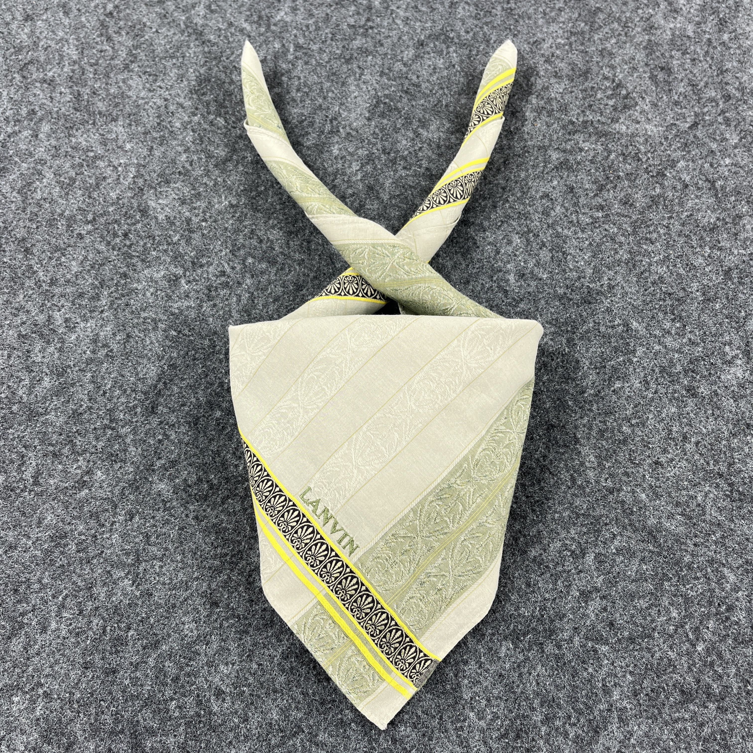 Lanvin Lanvin Handkerchief / Bandana / Neckerchief / Headscarf B328 Size ONE SIZE - 1 Thumbnail