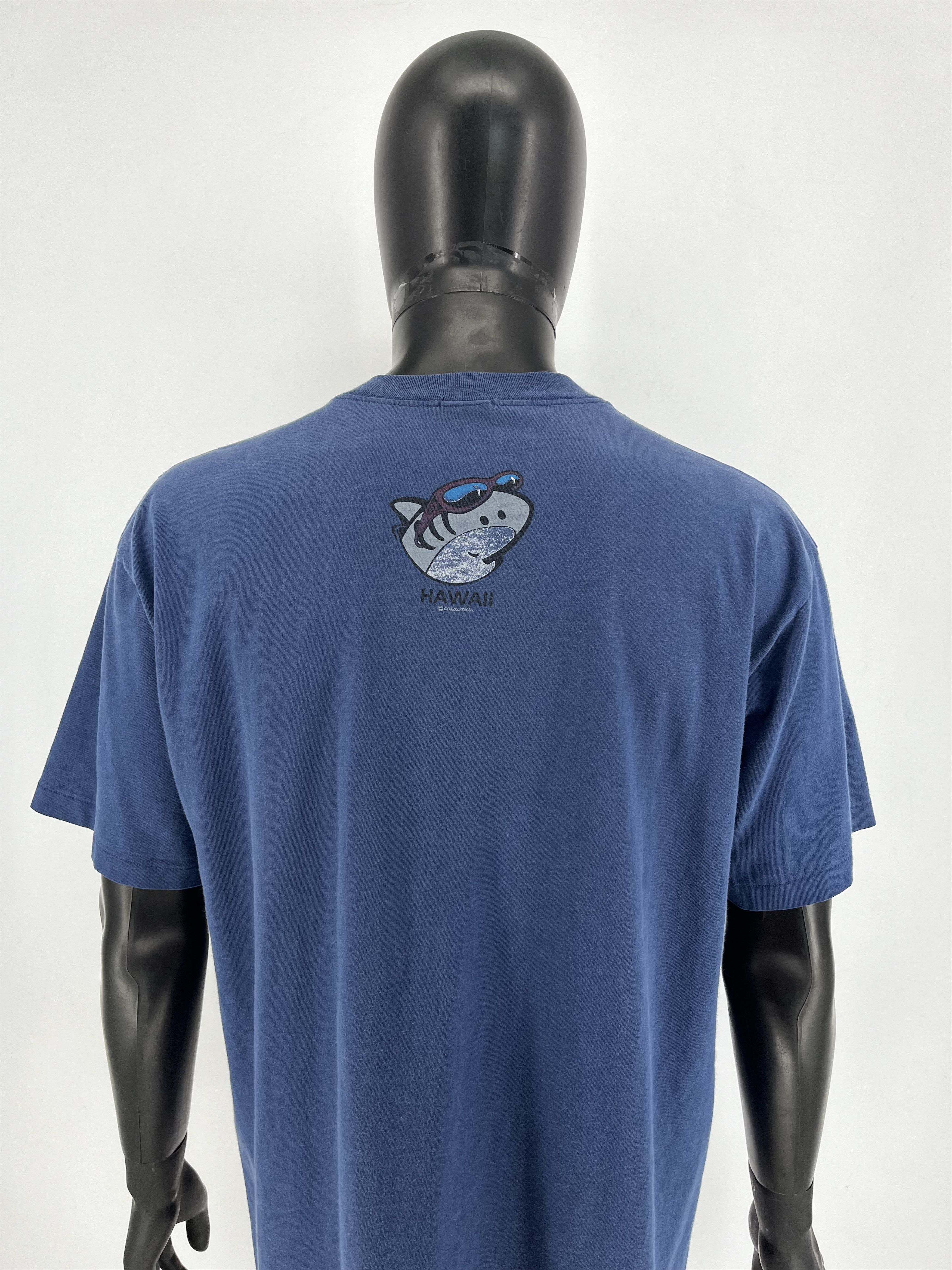 Vintage Vintage Y2K Sharka Surf Co. by Crazy Shirt (USA Made) Size US XL / EU 56 / 4 - 13 Thumbnail