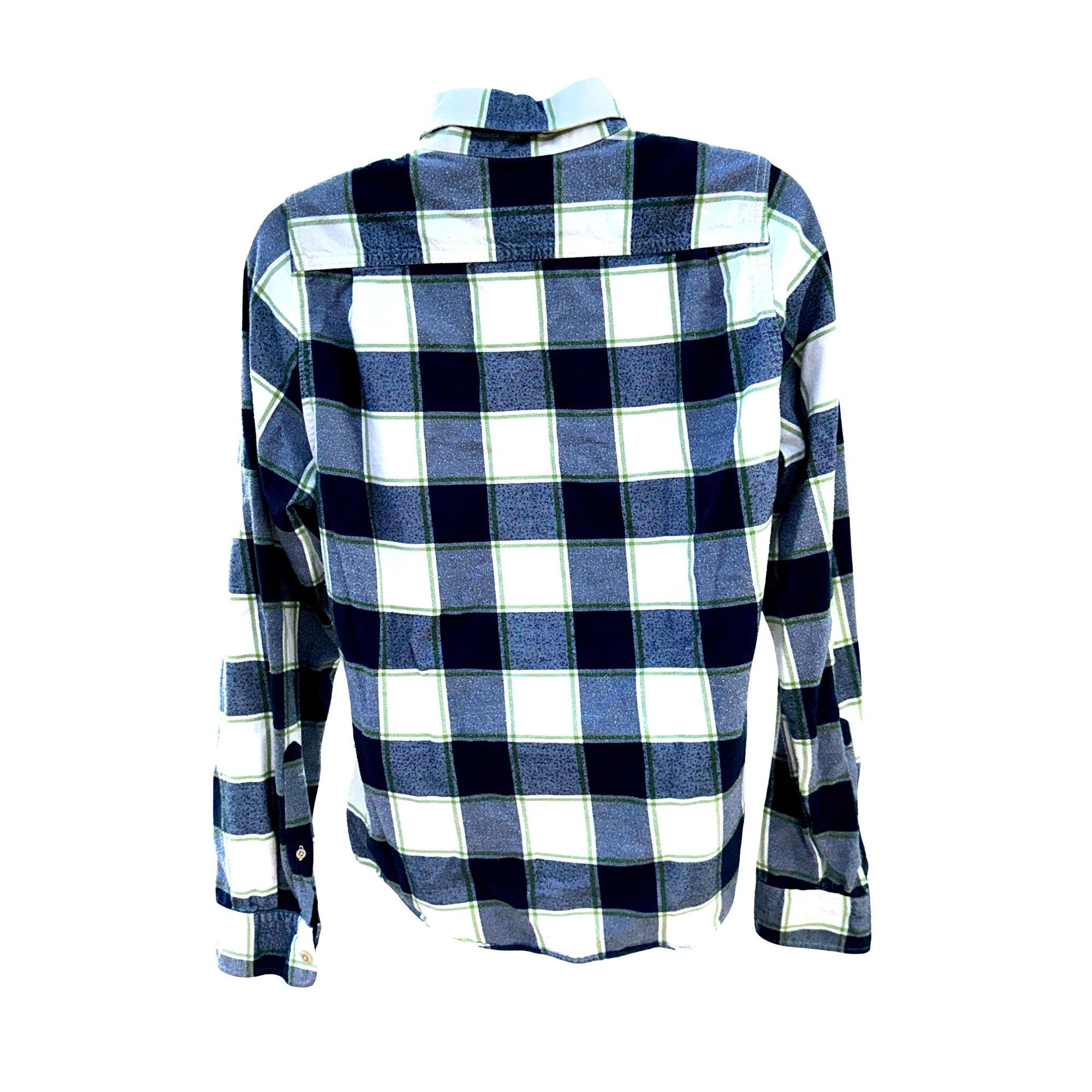 Abercrombie & Fitch Abercrombie Fitch Large Muscle Button Up Plaid Shirt Green N Size US L / EU 52-54 / 3 - 5 Thumbnail