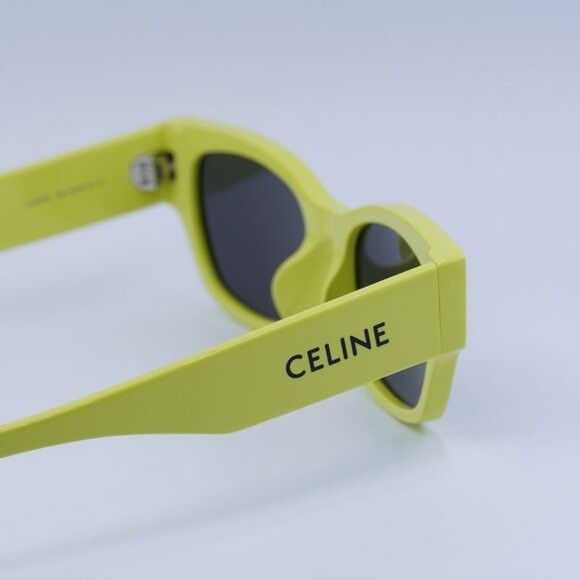 Celine 🕶️ New Celine CL40197U 93A Lime/Smoke Sunglasses Size ONE SIZE - 9 Thumbnail