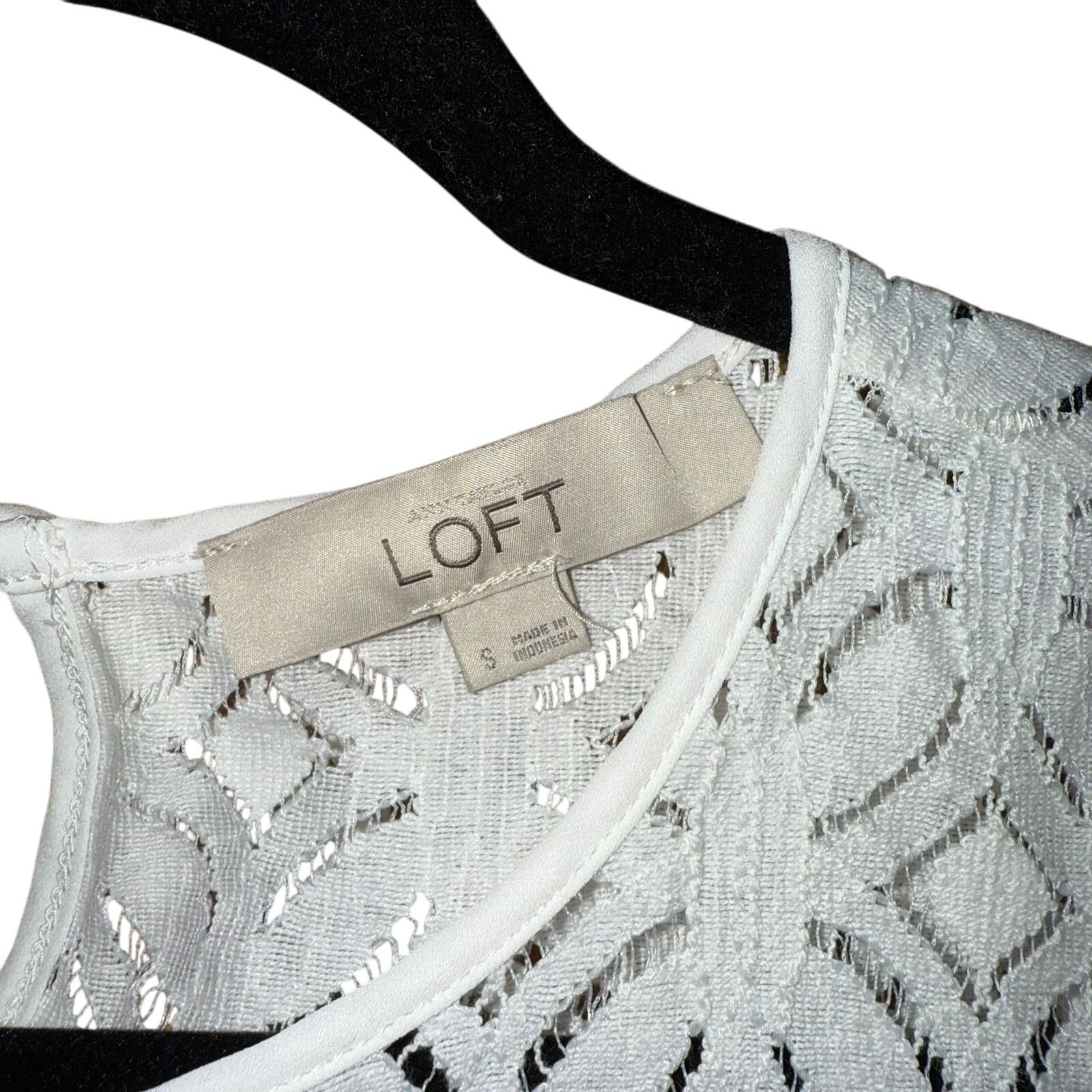Loft Loft Women's White Tank Size Small Size S / US 4 / IT 40 - 4 Thumbnail