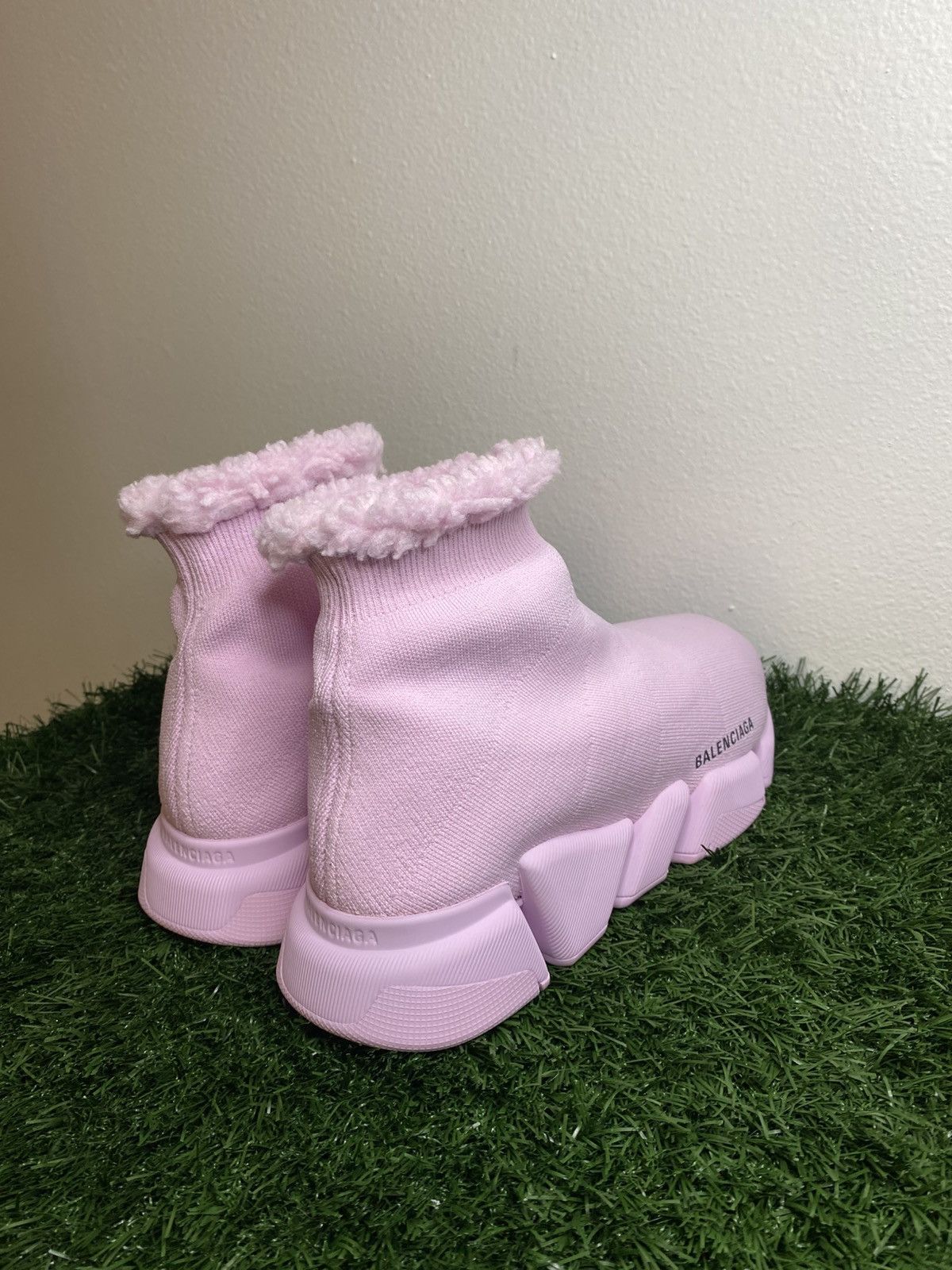 Balenciaga BALENCIAGA SPEED 2.0 ‘fake fur pink’ | SIZE 41 EU | NEW Size US 11 / IT 41 - 9 Thumbnail