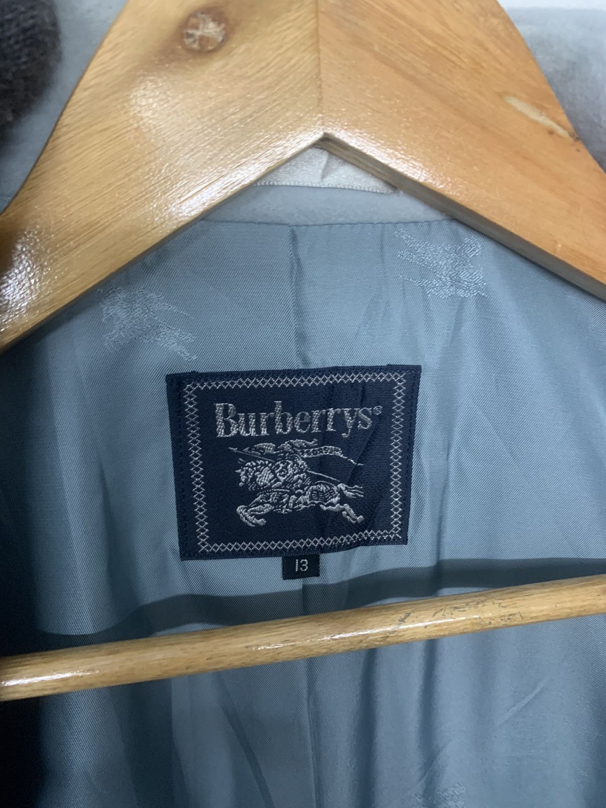 Burberry Vintage 90's Burberry's Button Ups Wool Jacket Size L / US 10 / IT 46 - 6 Thumbnail