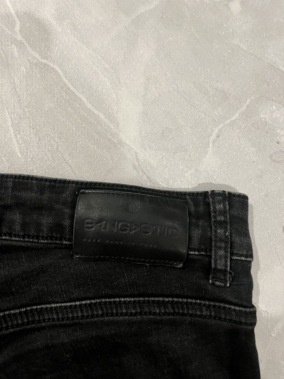 Vintage Dark Japanese Grunge / Avan Garde Skinny / Number Nine Style Size US 32 / EU 48 - 6 Thumbnail