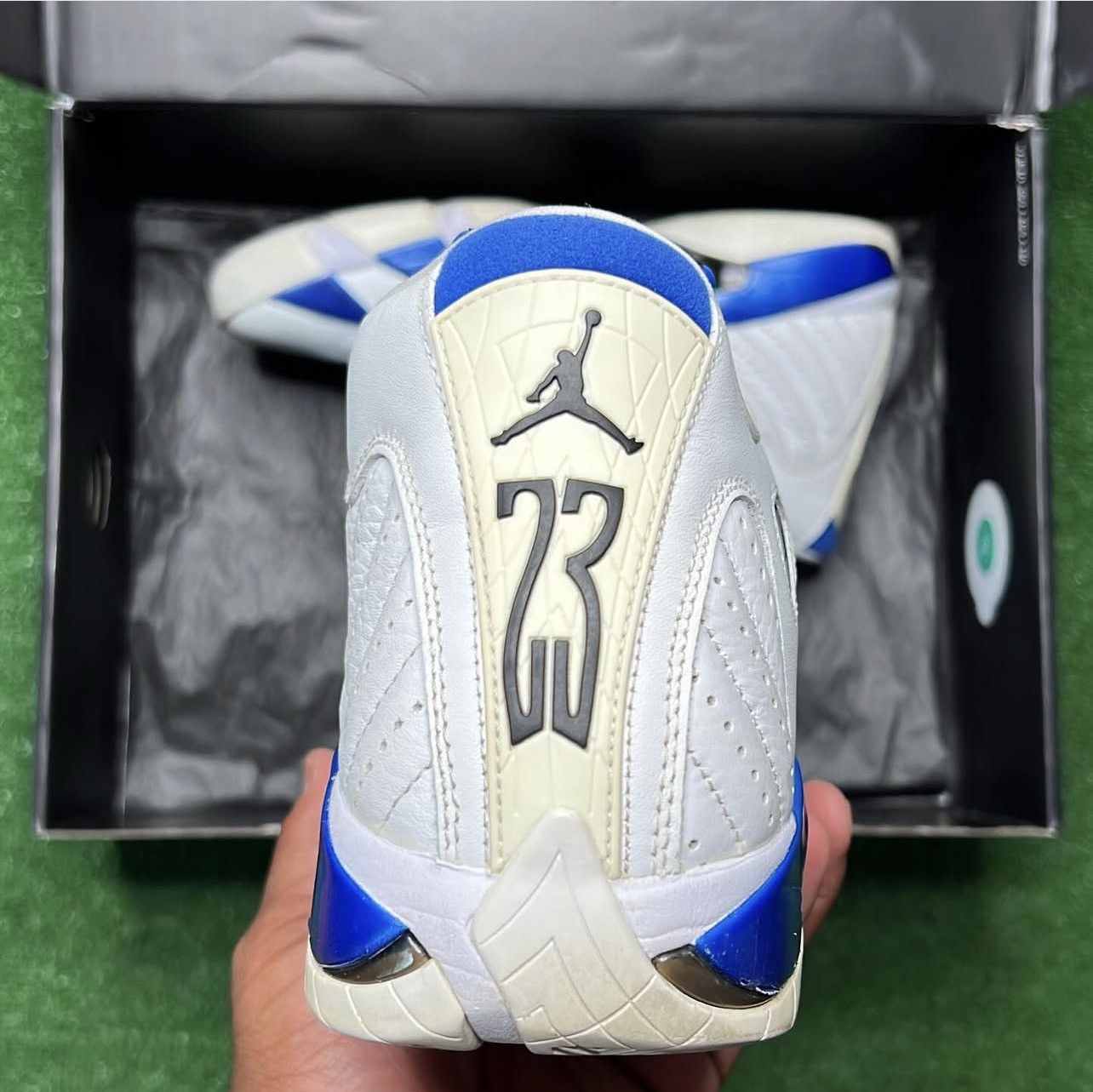 Jordan Brand Air Jordan 14 Retro ‘Hyper Royal’ Size US 8 / EU 41 - 5 Thumbnail