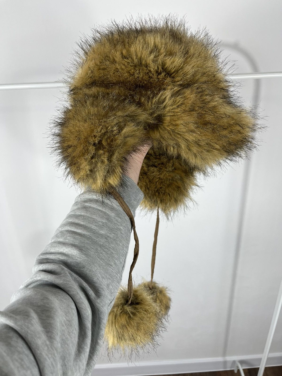 Vintage Vintage Streetwear Y2k Faux Fur Trapper Ushanka Hat Size OS Size ONE SIZE - 8 Thumbnail