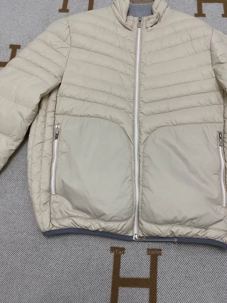 Brunello Cucinelli Brunello Cucinelli Classic Lightweight Goose Down Jacket Size US M / EU 48-50 / 2 - 7 Thumbnail