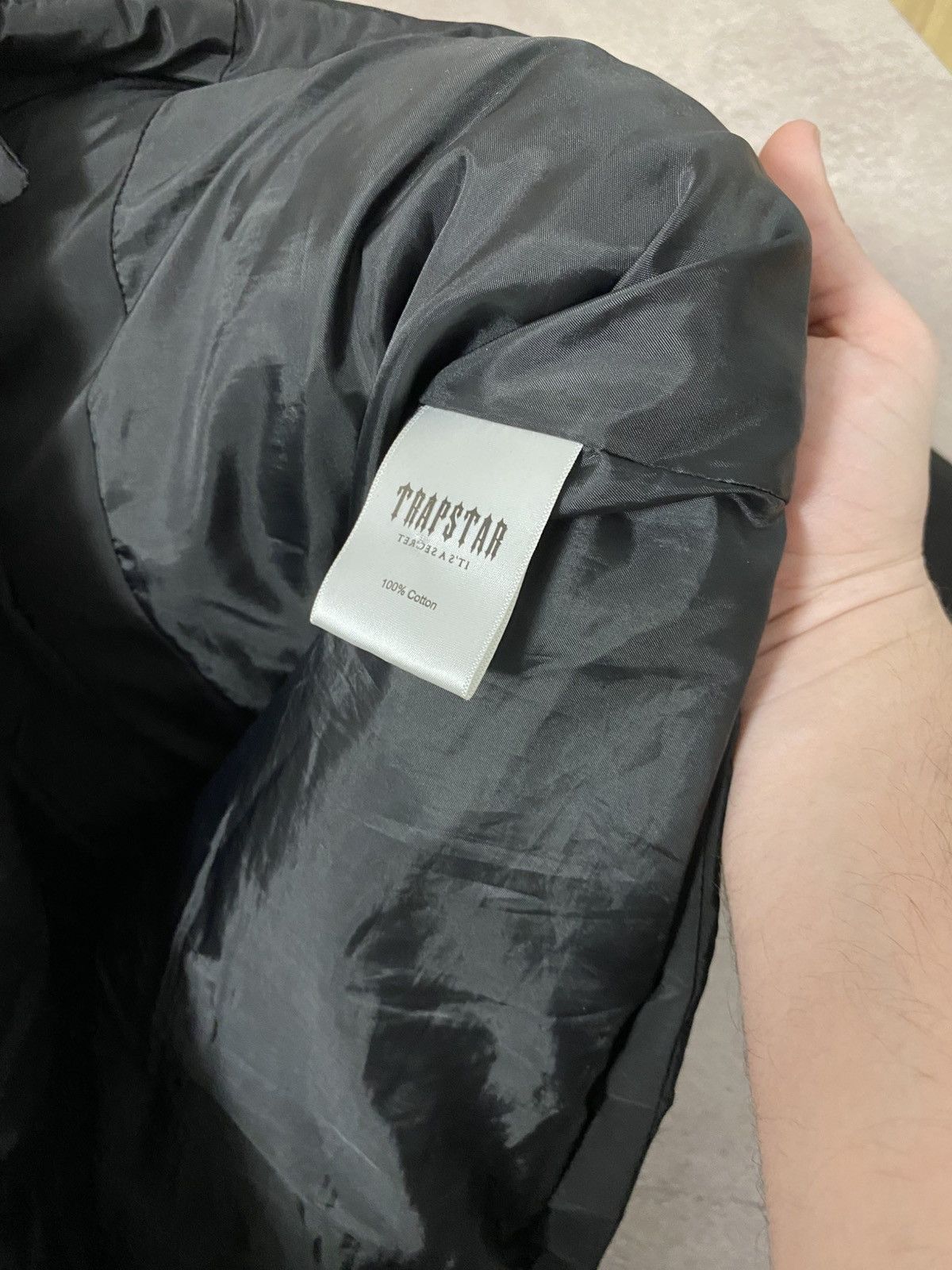 Trapstar London × Vintage Trapstar vintage distressed down jacket Size US L / EU 52-54 / 3 - 9 Thumbnail