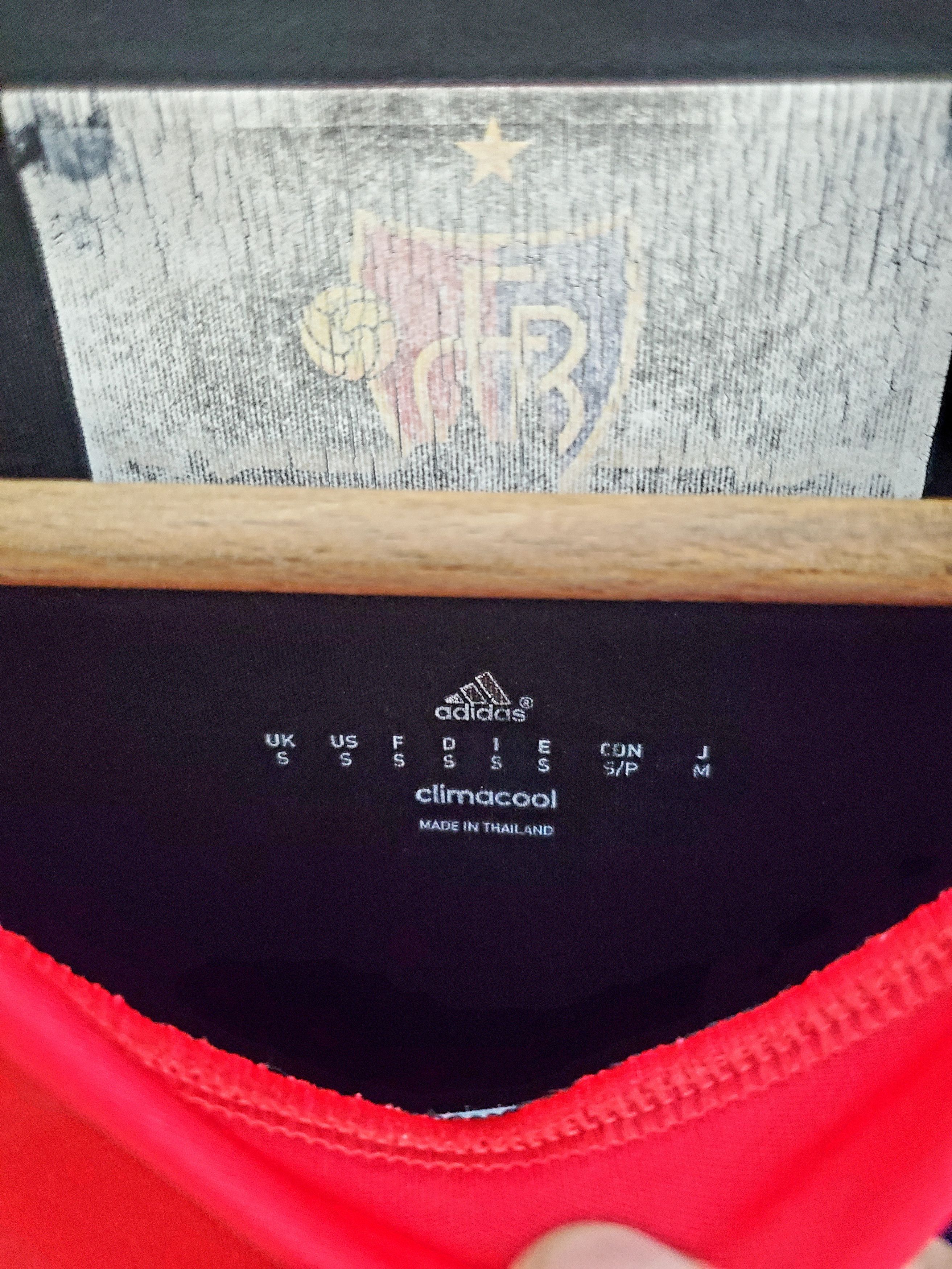Adidas FC BASEL 1893 SWITZERLAND 2015/17 HOME JERSEY #21 JANKO Size US S / EU 44-46 / 1 - 4 Thumbnail