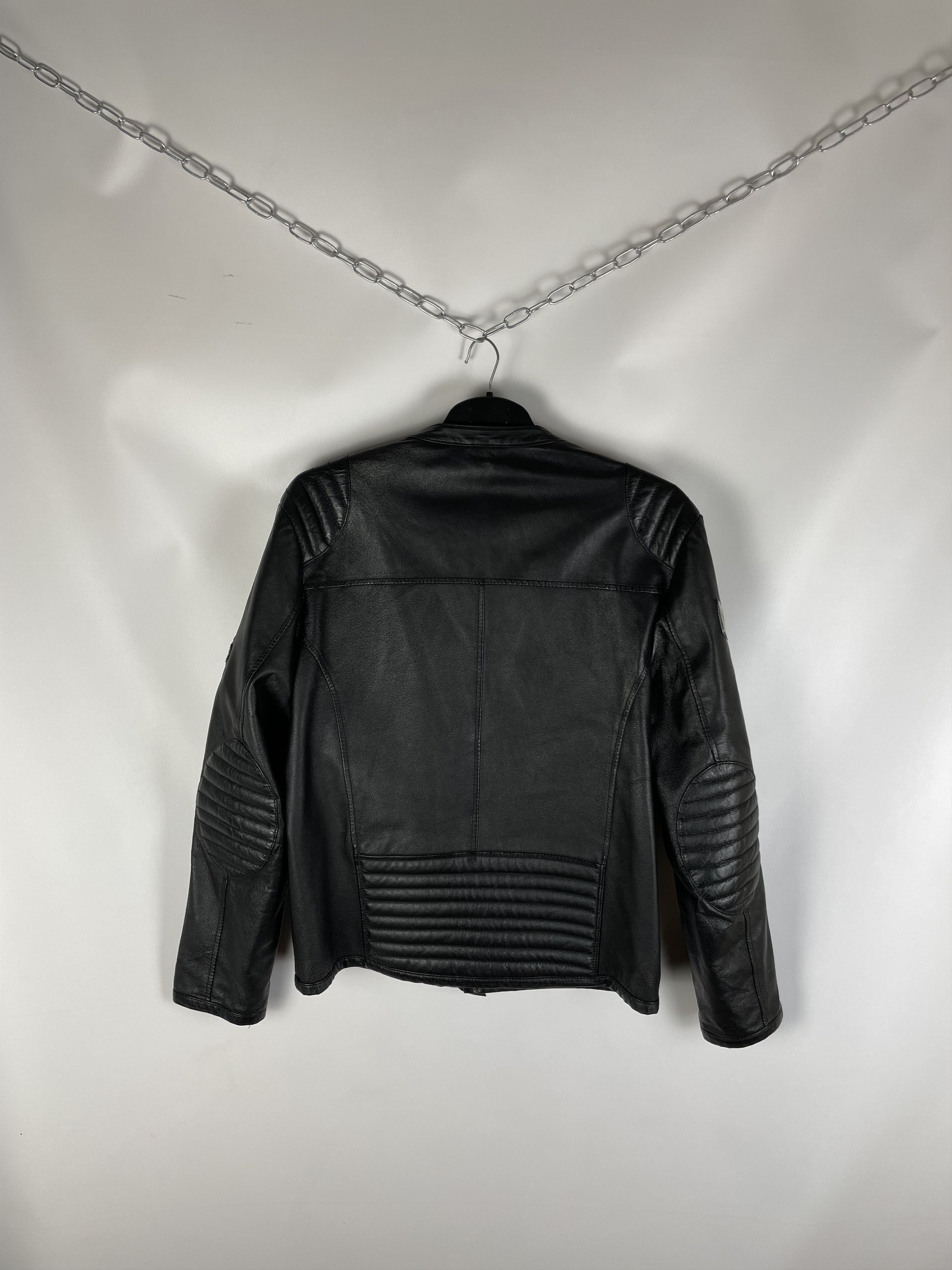 Vintage Vintage 90s Racing Leather Jacket Rock Size US M / EU 48-50 / 2 - 11 Thumbnail