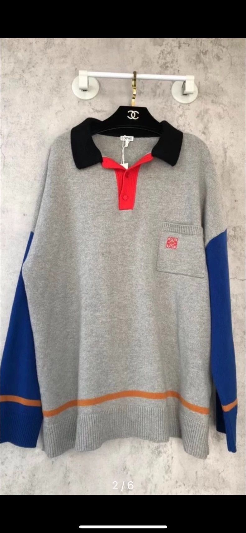 Loewe loewe wool sweater 2505-Nextarrow Size US S / EU 44-46 / 1 - 2 Thumbnail