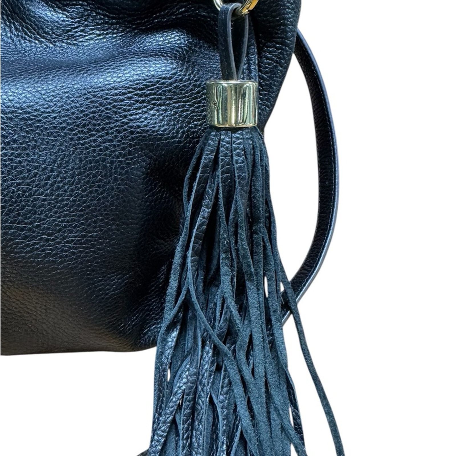 NBDN Nobrandedon G.I.L.I black leather slouch handbag Size ONE SIZE - 2 Thumbnail