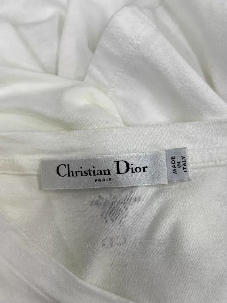 Dior Dior White Zoo Printed Tiger T-shirt Size S / US 4 / IT 40 - 4 Thumbnail