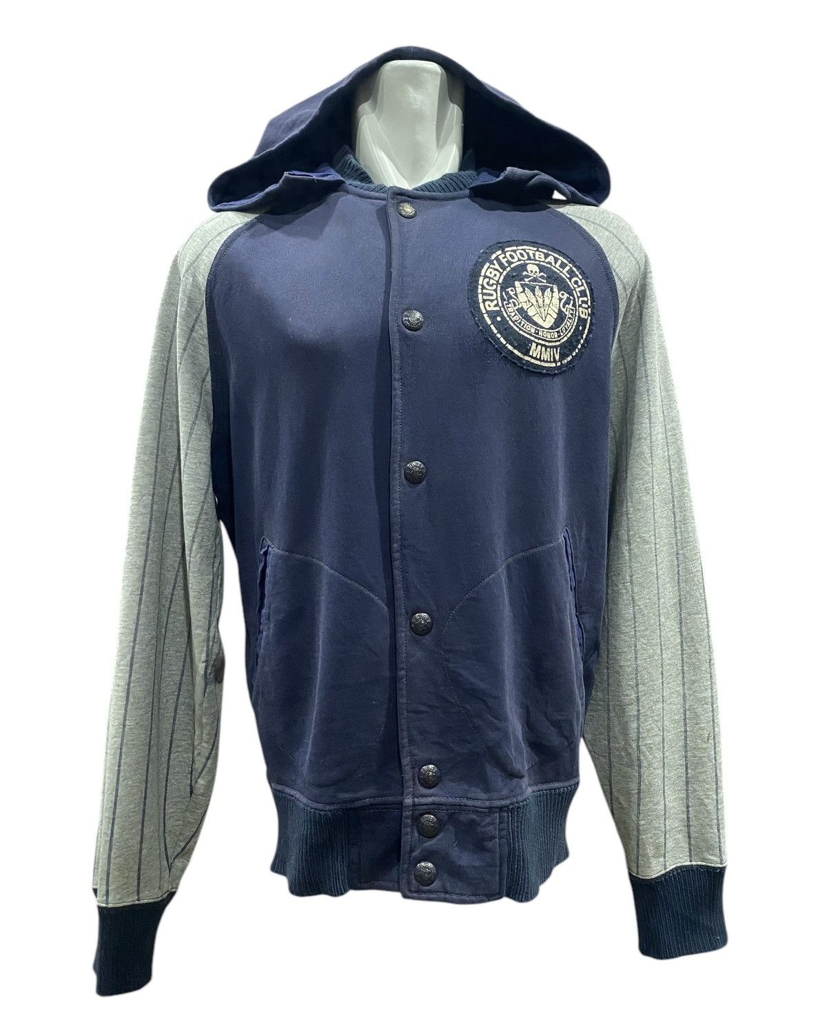 Rugby Ralph Lauren Rare RUGBY RALPH LAURENT Hoodie Button Jacket Size US M / EU 48-50 / 2 - 1 Thumbnail