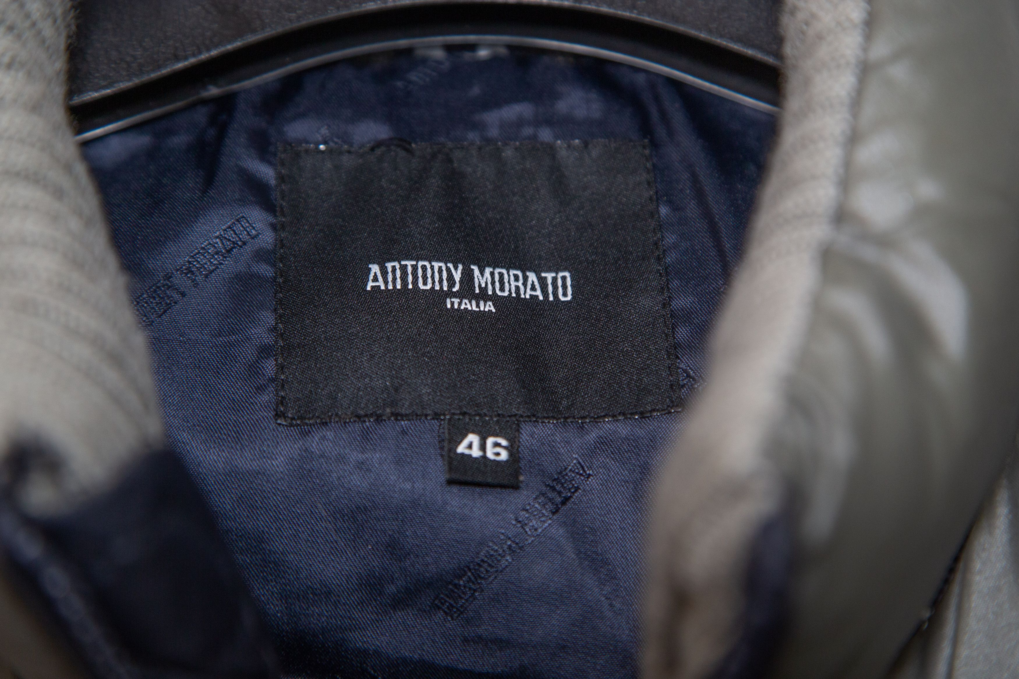 Antony Morato Antony Morato Italia Puffer Vest Mens 46 Navy Gray Full Zip Size US S / EU 44-46 / 1 - 4 Thumbnail