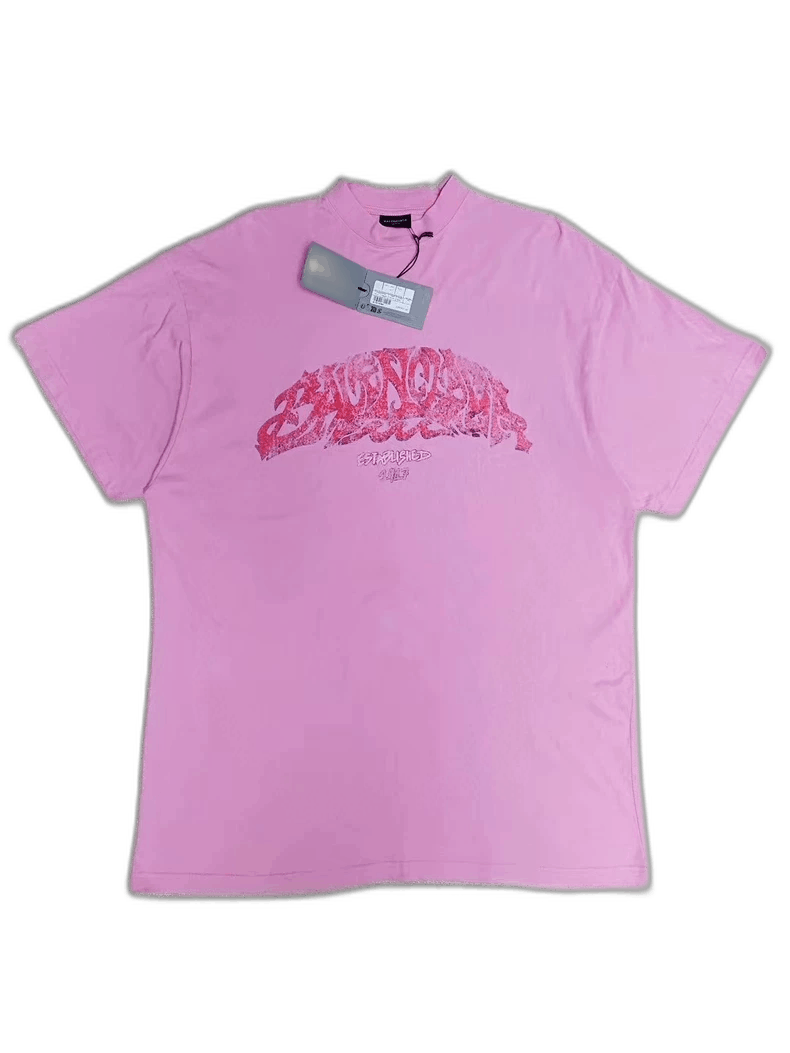 Other balenciaga pink graphic oversized short sleeve t Size US S / EU 44-46 / 1 - 1 Thumbnail