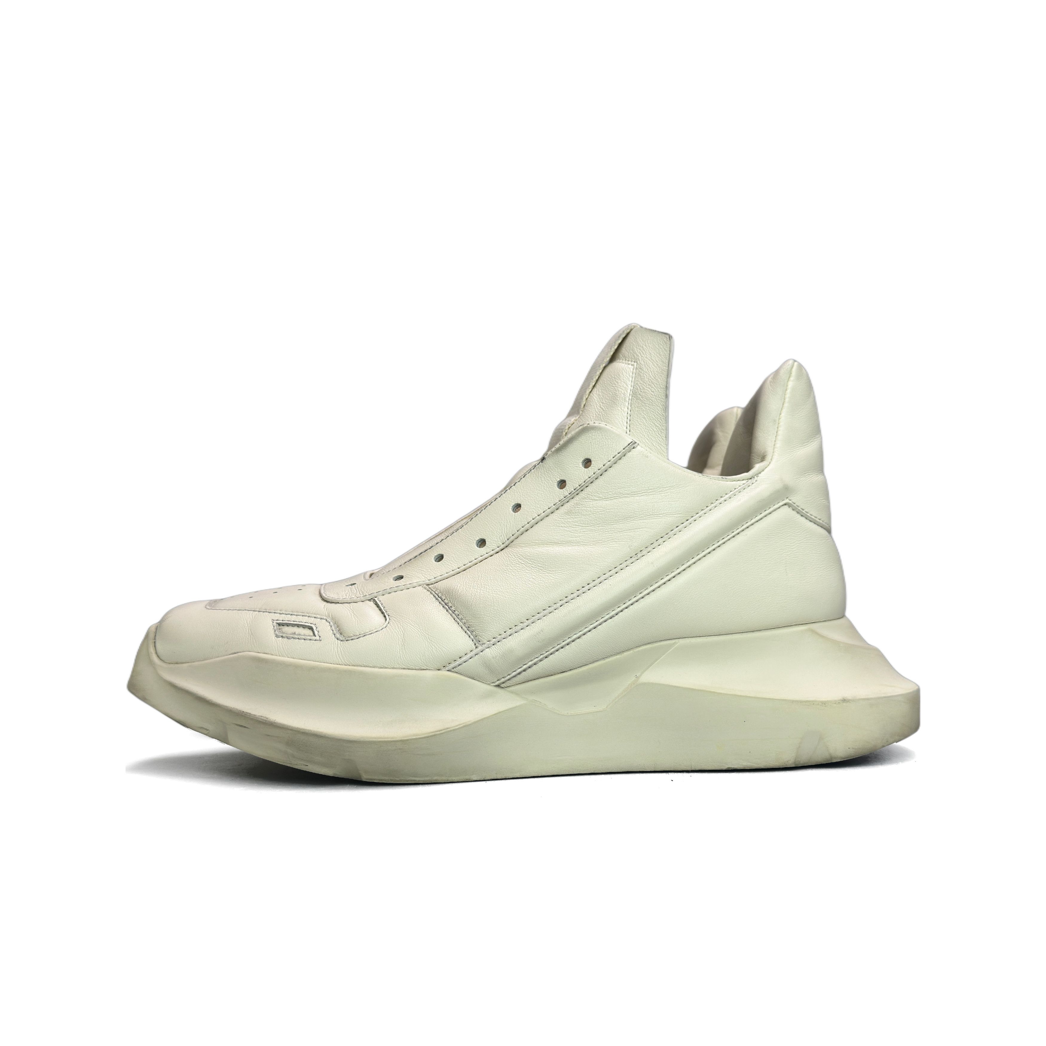 Rick Owens Rick Owens Geth Runner High-Top Sneakers US 8 Size US 8 / EU 41 - 1 Thumbnail