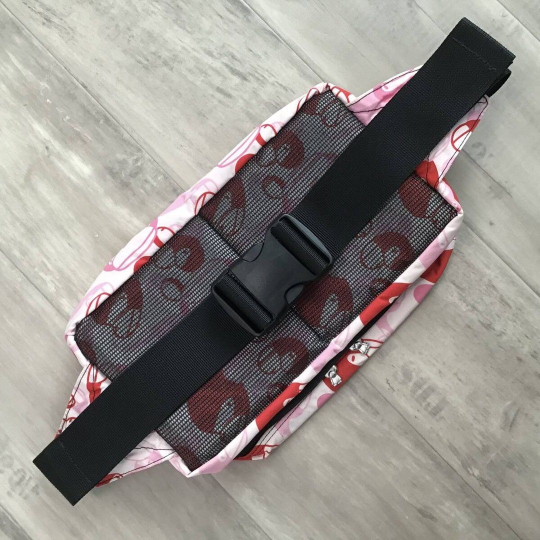 Bape BAPE Pink Milo Camo Waist Bag a bathing ape NIGO Size ONE SIZE - 2 Thumbnail