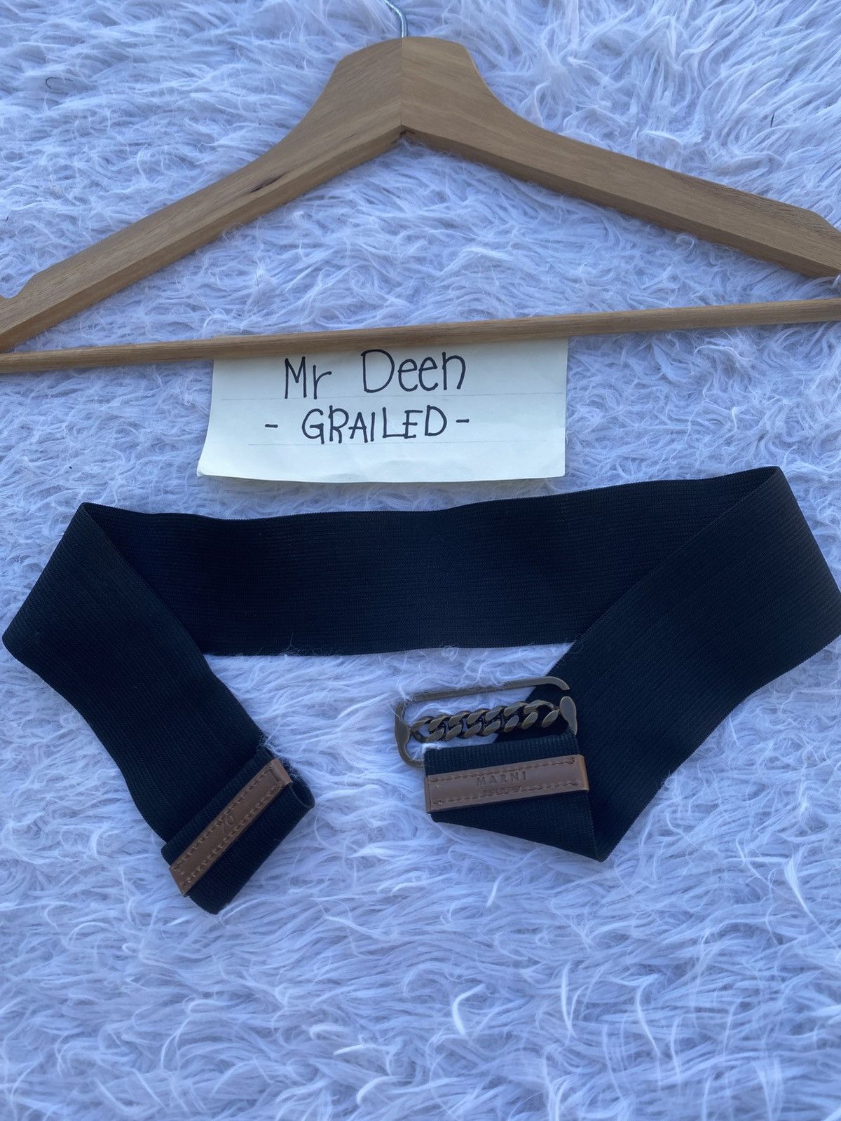 Marni Rare Vintage MARNI Stretch Belt Size ONE SIZE - 3 Thumbnail