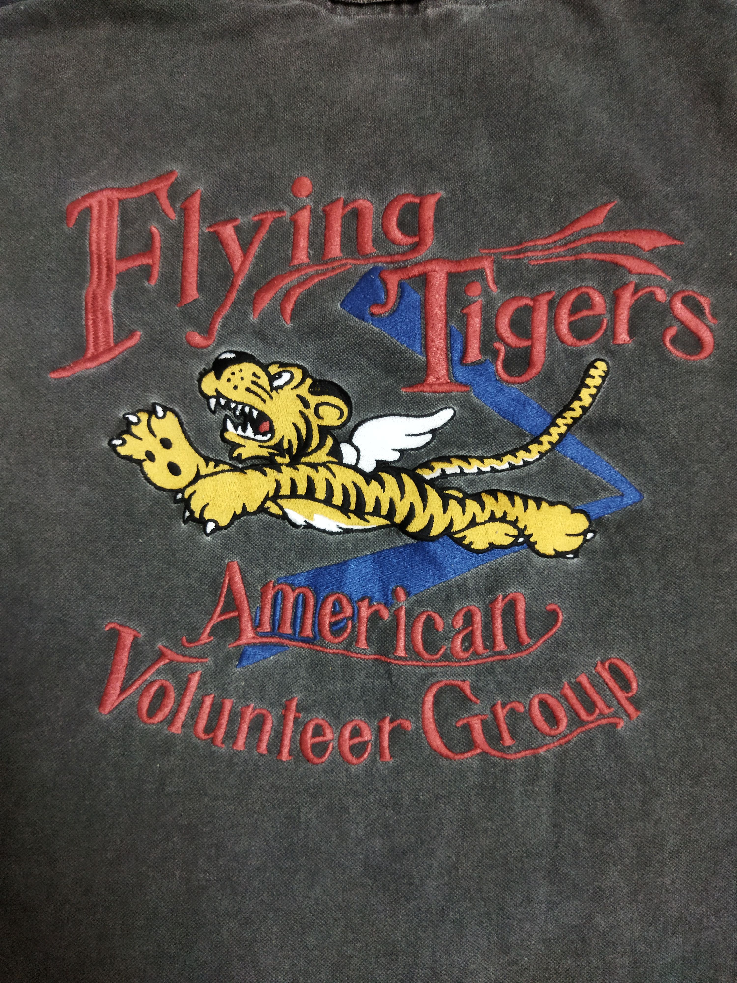 Avirex Vintage Avirex Flying Tigers Polo Tee Size US M / EU 48-50 / 2 - 3 Thumbnail