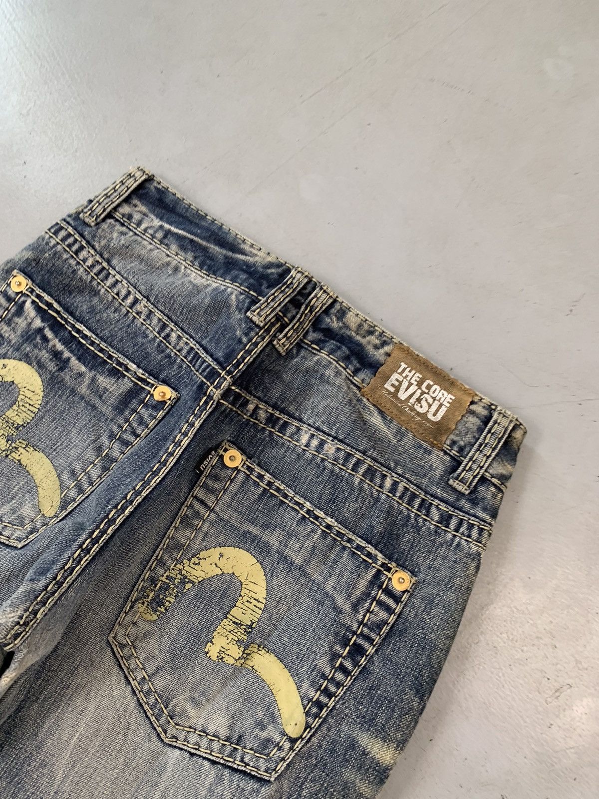 Japanese Brand Vintage Evisu inspired emboridered denim Size US 32 / EU 48 - 5 Thumbnail
