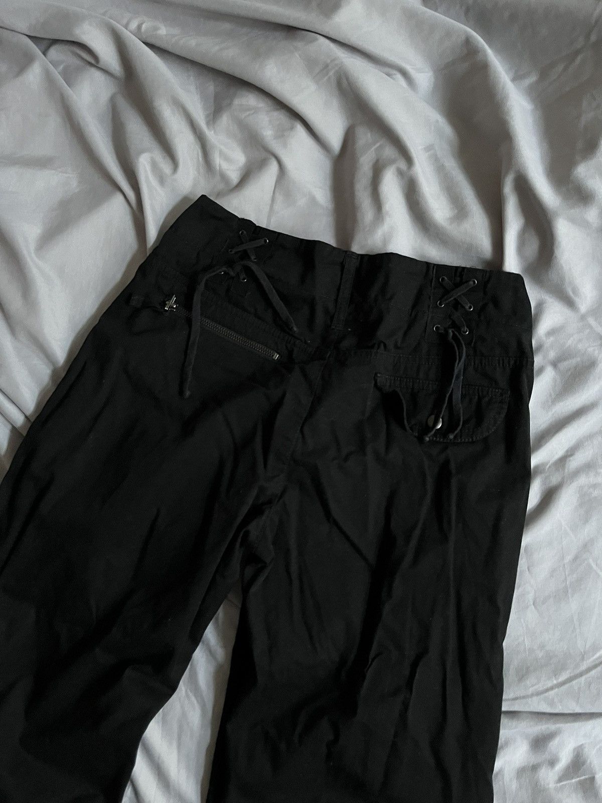 Japanese Brand × Vintage Pants Japanese Brand Vintage Black Size US 36 / EU 52 - 9 Thumbnail