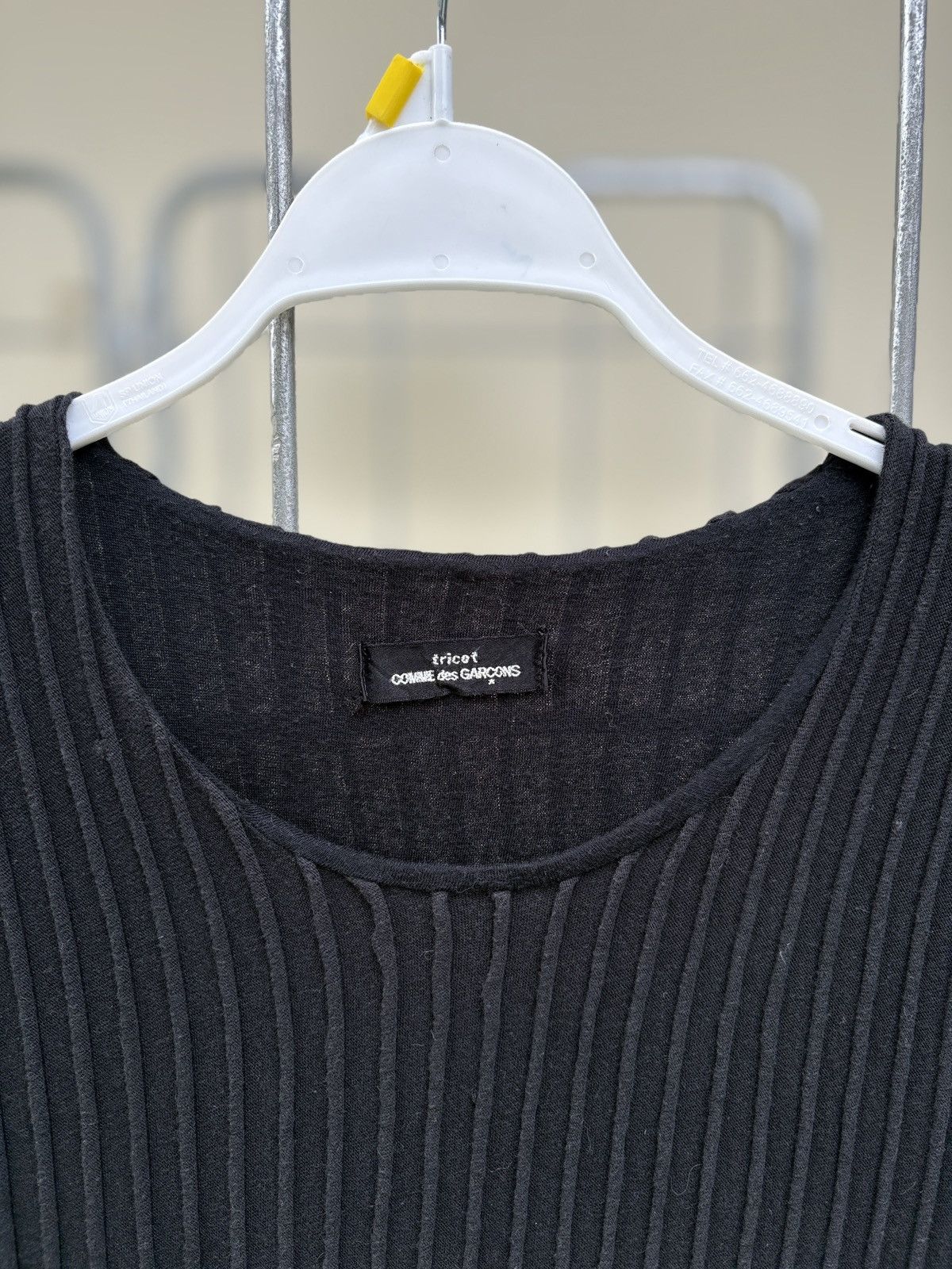 Comme des Garcons Comme des Garcons pleated black T-shirt Size US M / EU 48-50 / 2 - 6 Thumbnail