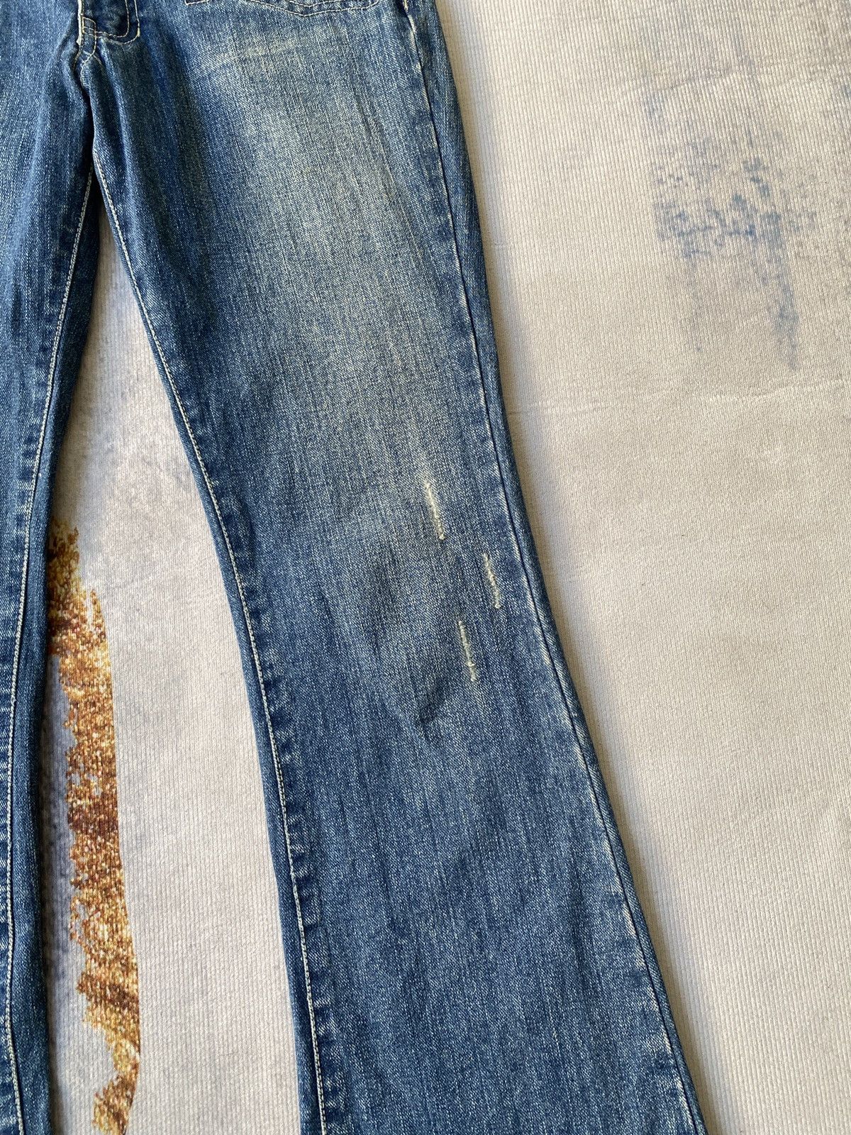 Japanese Brand × Tornado Mart 1990’s Miss Artemis Tribal Design Flare Denim Size US 29 - 12 Thumbnail