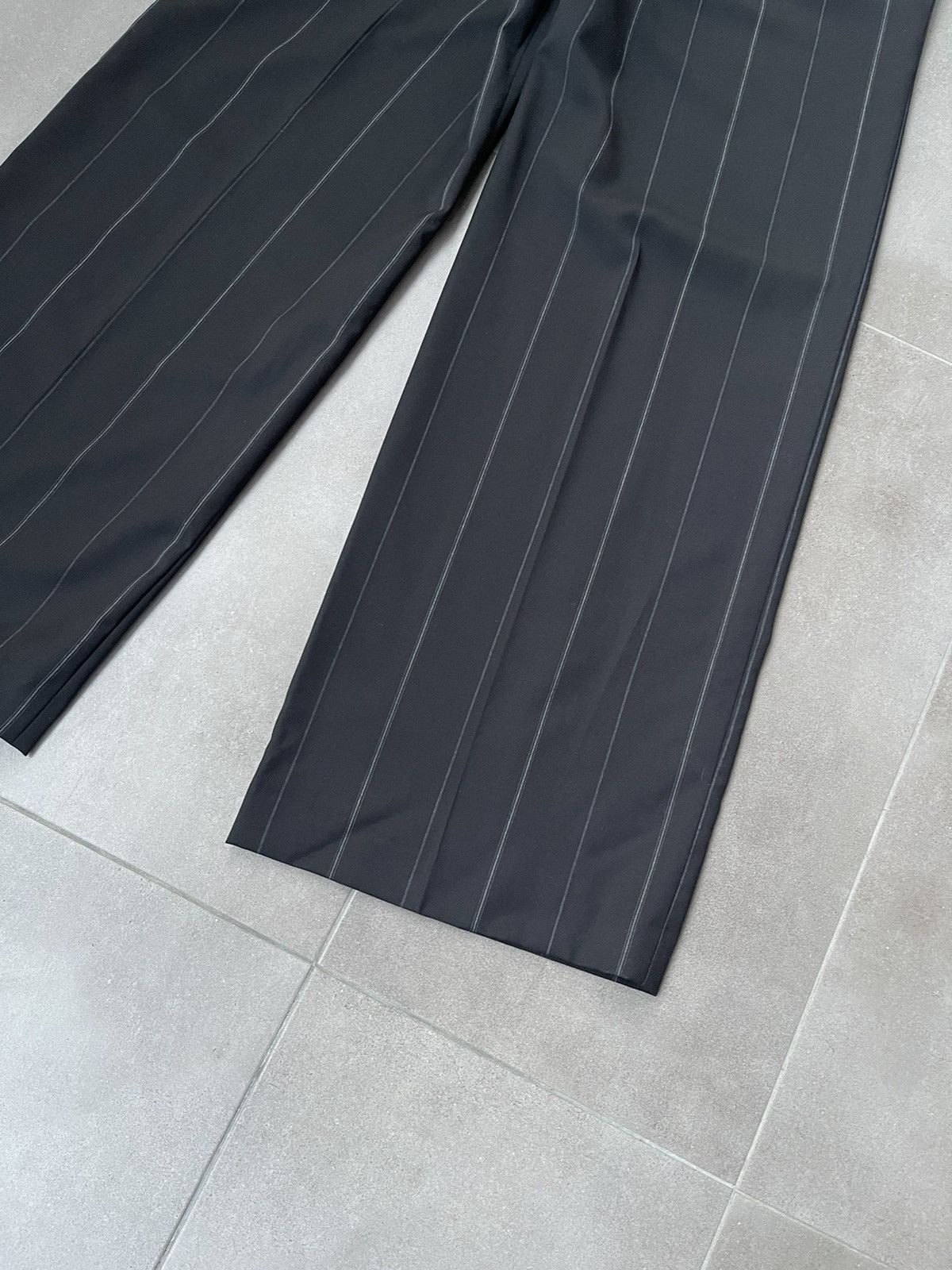 Han Kjobenhavn !DS! AW22 Han Kjobenhavn Pleated Suit Black Track Trousers Size US 32 / EU 48 - 19 Thumbnail